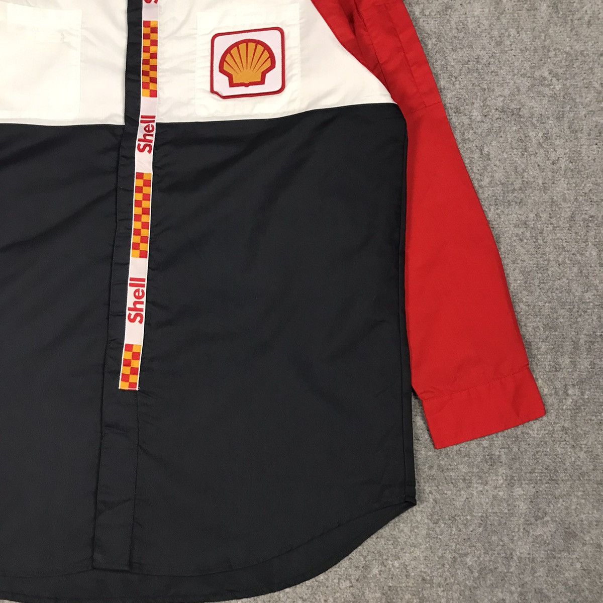 Japanese Brand Vintage Shell Helix Button up shirt Size US L / EU 52-54 / 3 - 3 Thumbnail