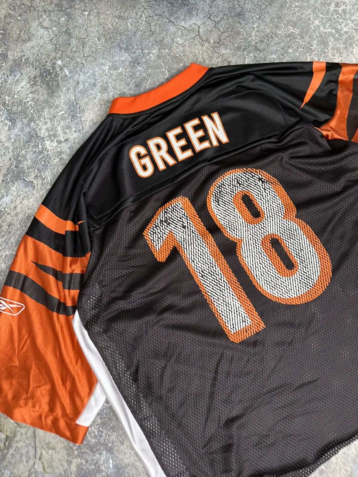 NFL × Vintage Vintage Distressed Bengals Mesh Jersey Size US XL / EU 56 / 4 - 6 Thumbnail
