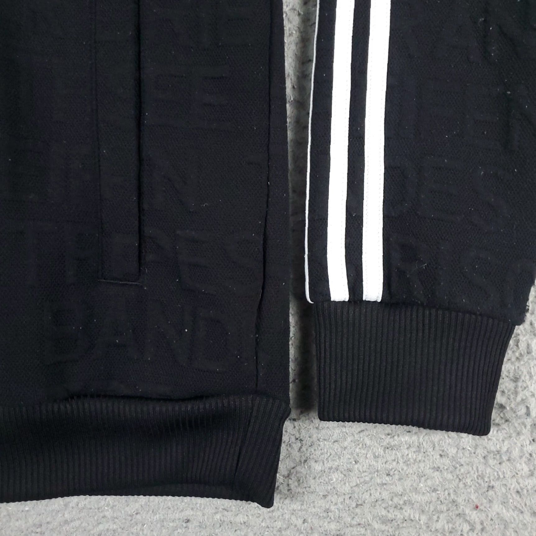 Adidas Adidas Hoodie Mens Small Black Pullover Sweatshirt Sweater Mock Neck Logo Pocket All Seasons Casual Sports Size US S / EU 44-46 / 1 - 5 Thumbnail