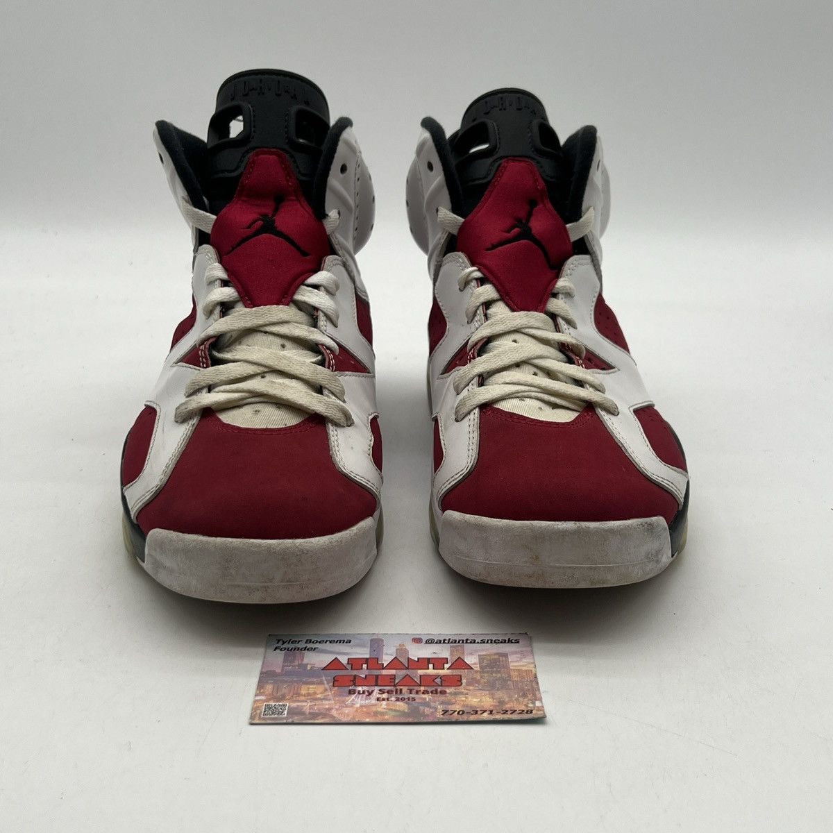 Jordan Brand Air Jordan 6 Carmine Size US 8 / EU 41 - 2 Thumbnail