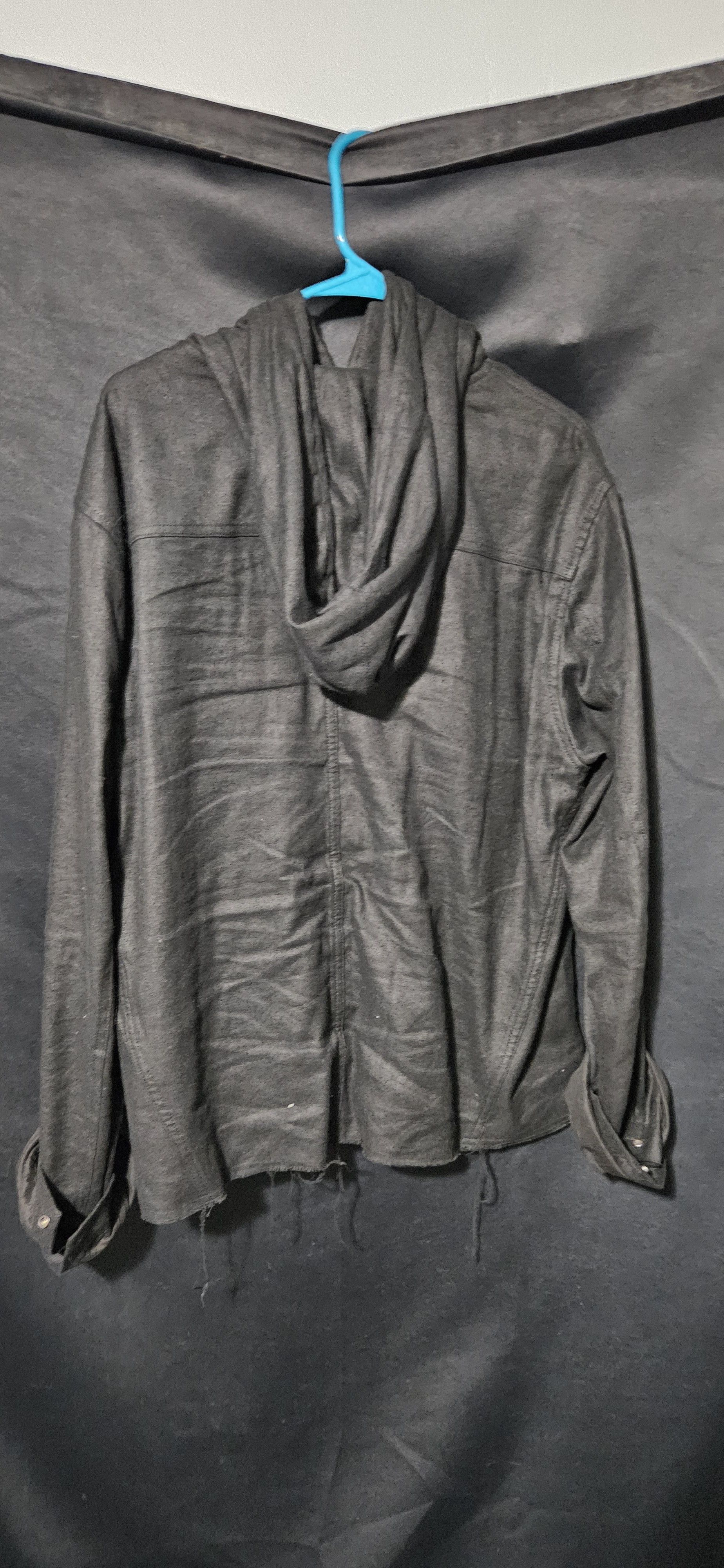 blackmerle Blackmerle black hooded jacket Size US L / EU 52-54 / 3 - 3 Thumbnail