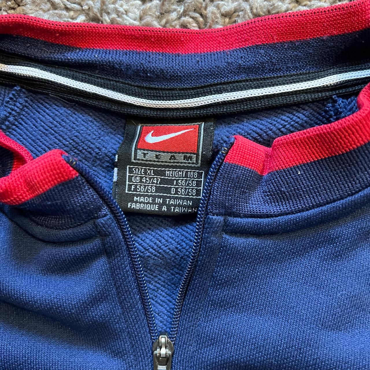 Nike Vintage Nike PSG quarter zip sweatshirt Size US XL / EU 56 / 4 - 4 Thumbnail
