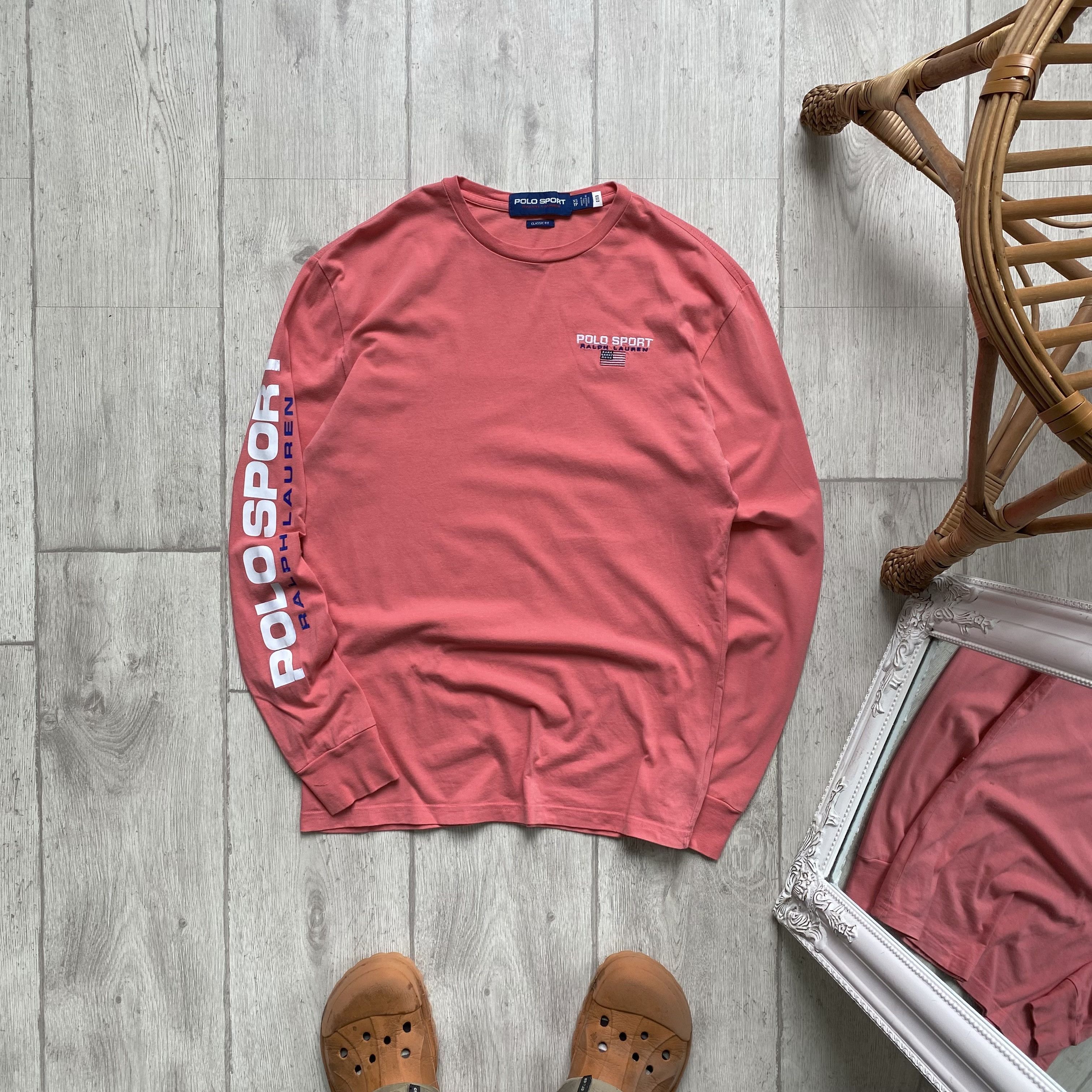 Polo Ralph Lauren Polo Ralph Laren Sport Long sleeve tee big logo Size US XS / EU 42 / 0 - 1 Thumbnail