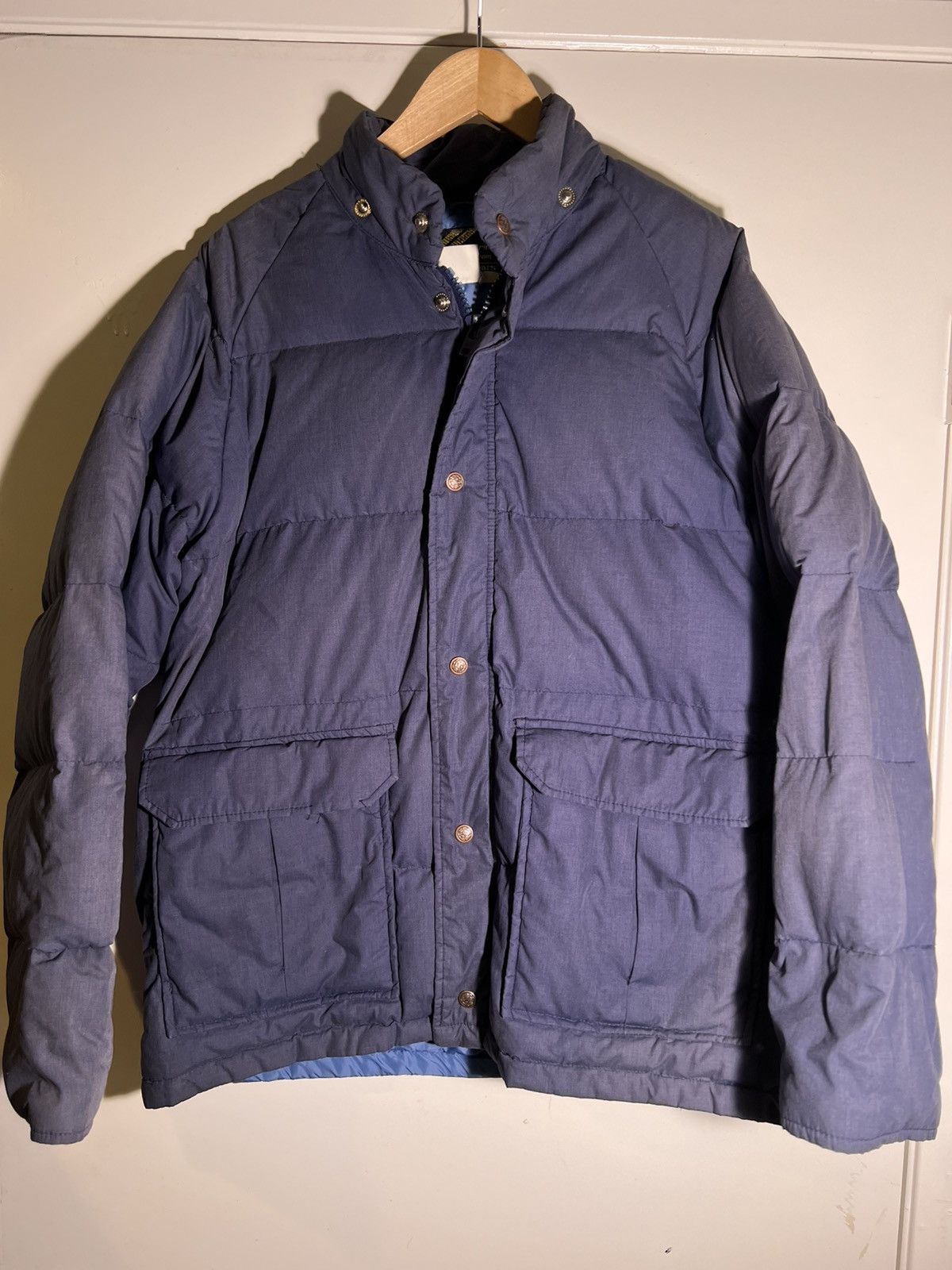 Vintage 80’s 90’s VTG Vintage Sears Retro Indie Puffer Down Jacket Size US M / EU 48-50 / 2 - 1 Thumbnail