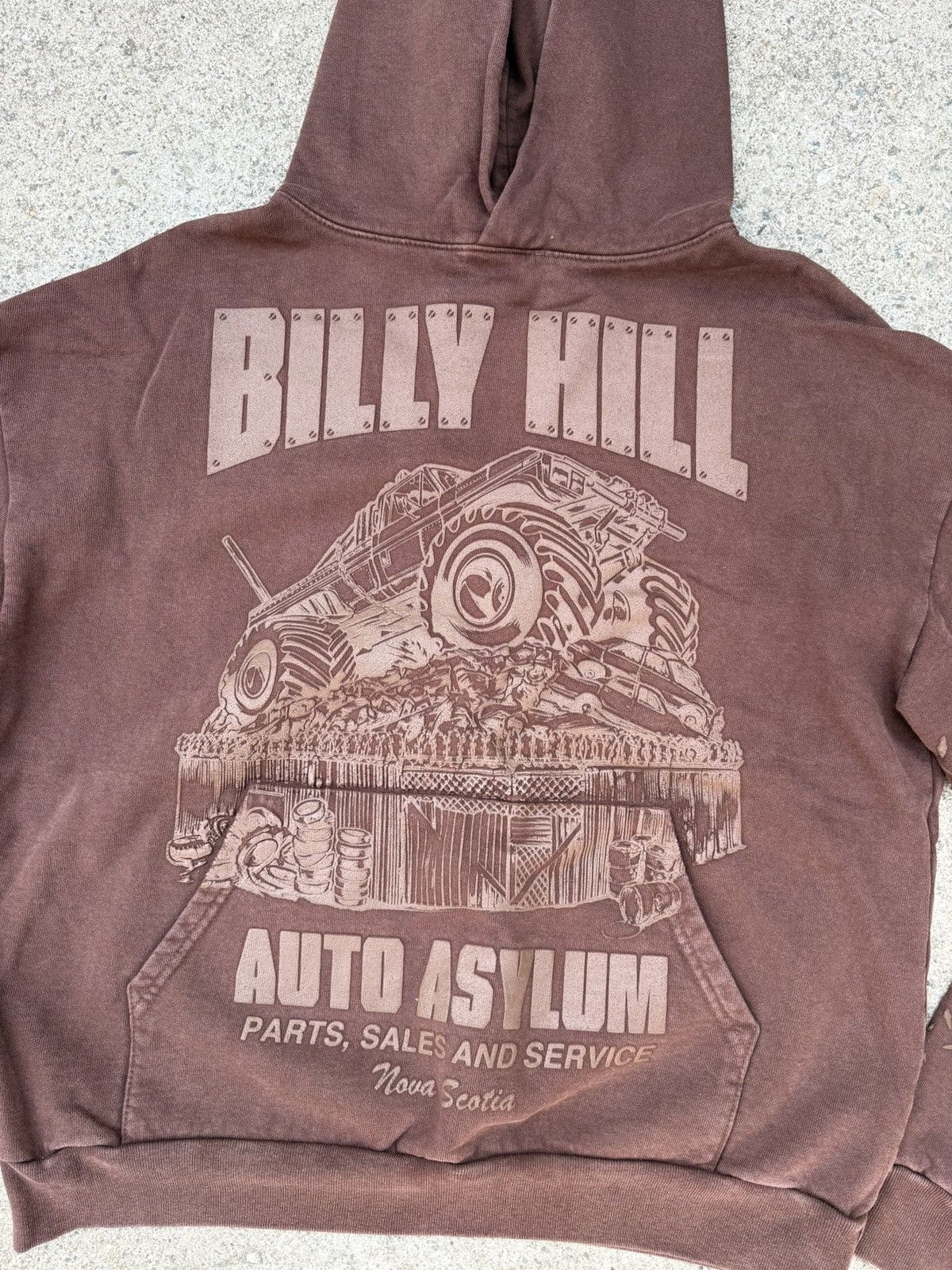 Billy Hill Billy Hill - Auto Asylum Hoody Size US M / EU 48-50 / 2 - 2 Thumbnail