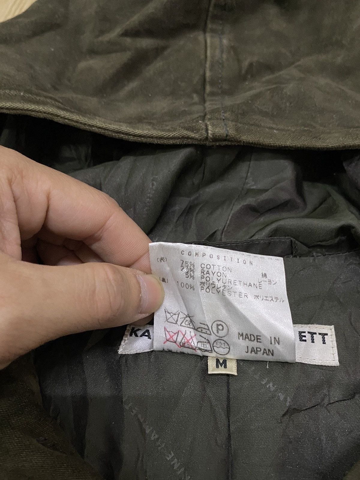 Japanese Brand × Katharine Hamnett London × Vintage Vintage rare Katharine Hamnett Parachute Blouson jacket Size US M / EU 48-50 / 2 - 7 Thumbnail