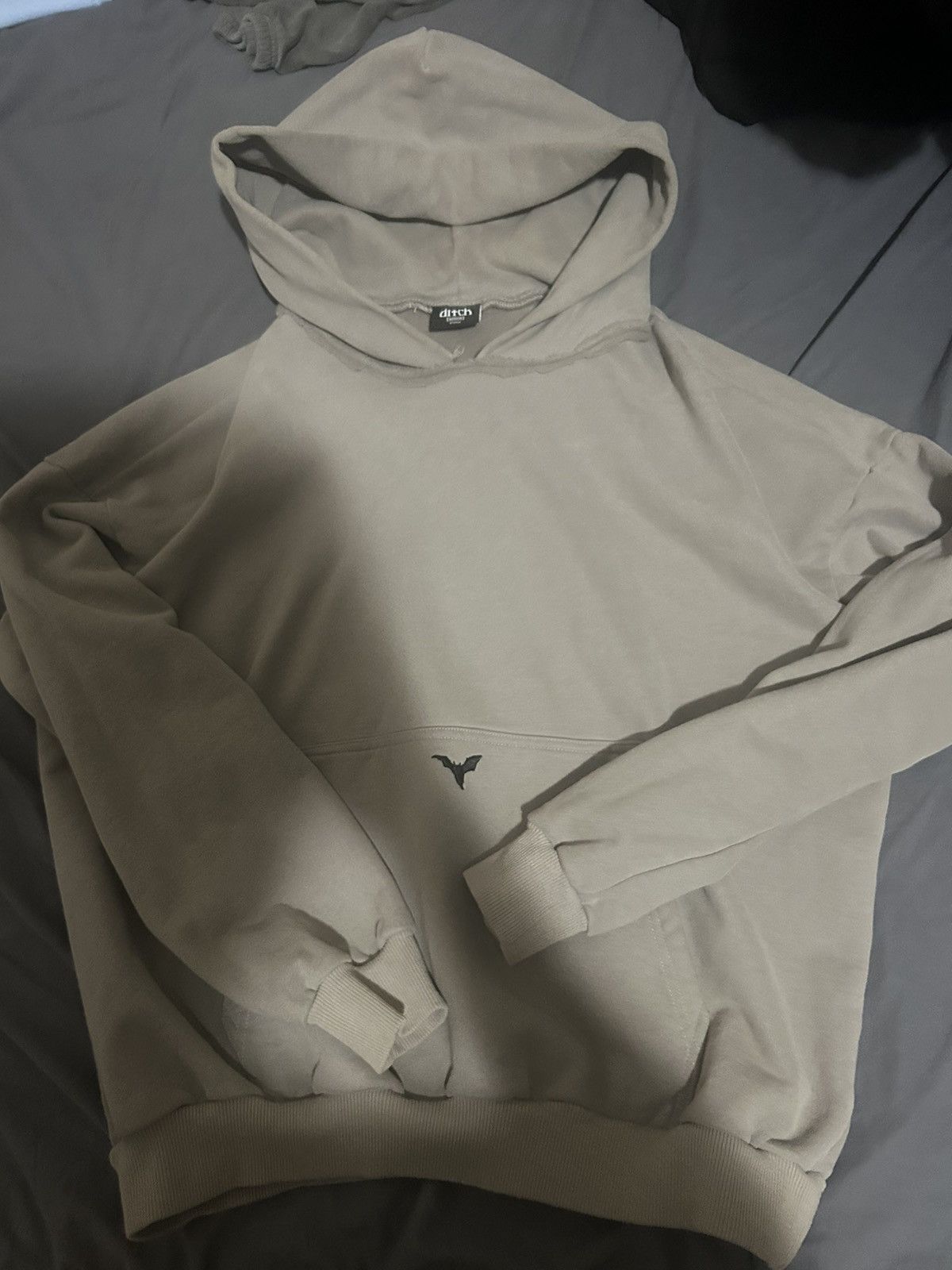 Ditch La Creme Masked Hoodie ( WITH MASK PART CUT OFF )