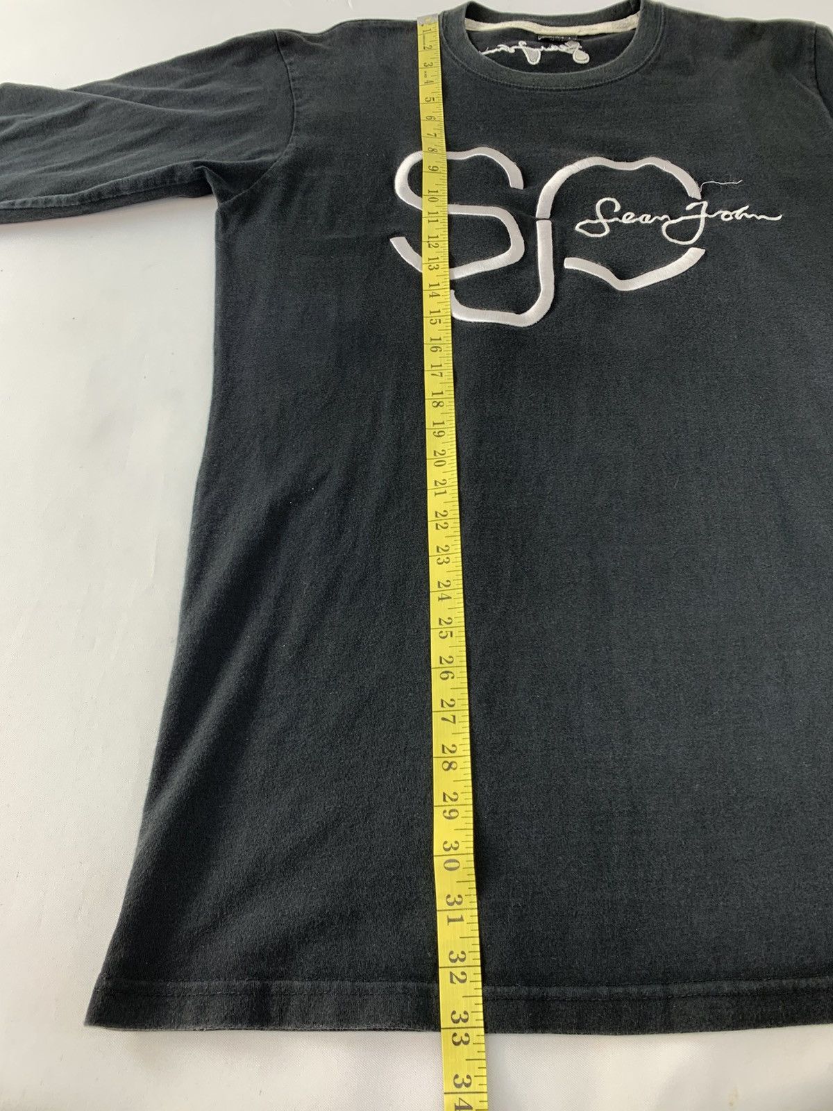 Sean John Hype Sean John Sj Embroidery Logo Longsleeve Tee Tshirt Size US L / EU 52-54 / 3 - 10 Thumbnail