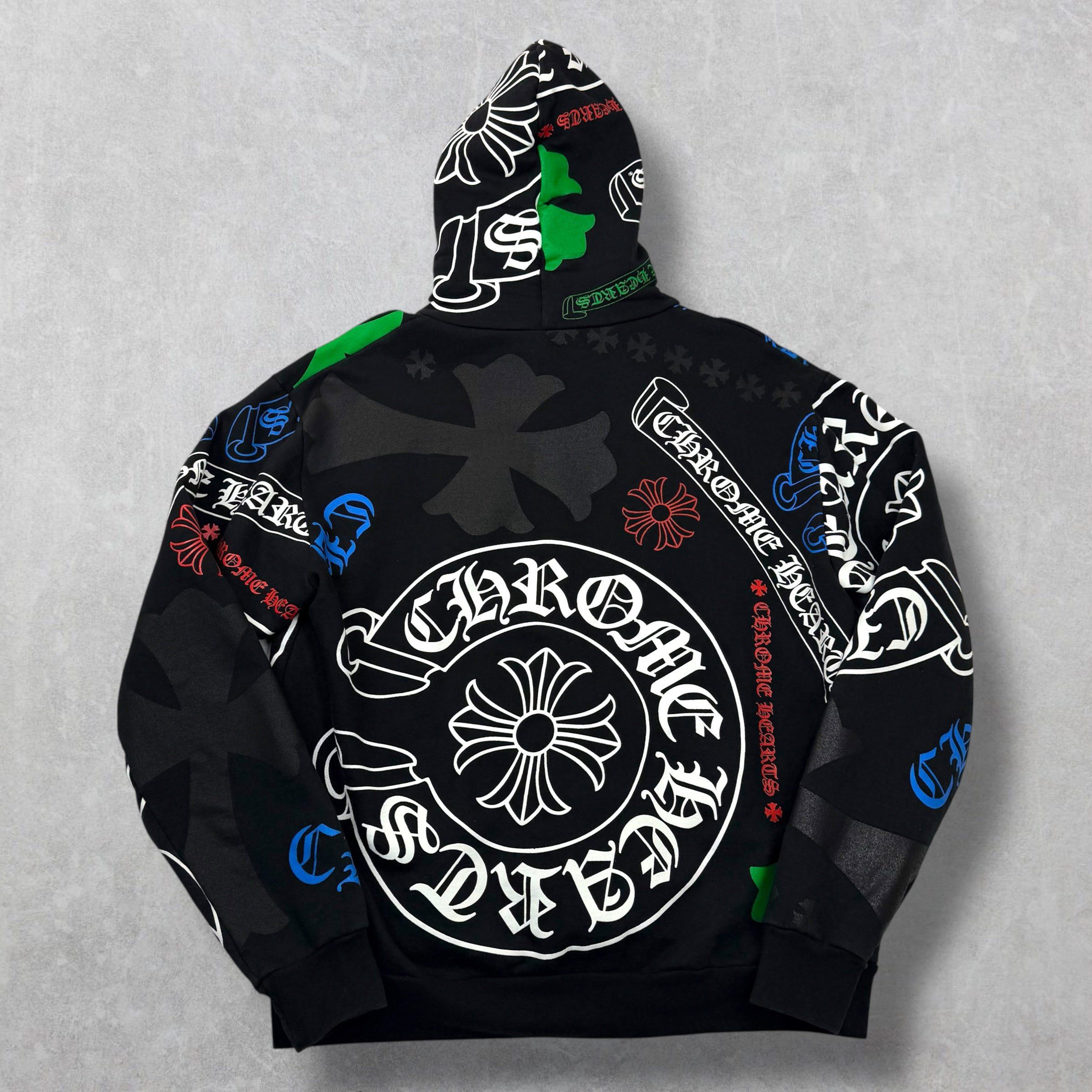 Chrome Hearts Chrome Hearts Stencil Hoodie M Size US M / EU 48-50 / 2 - 2 Thumbnail