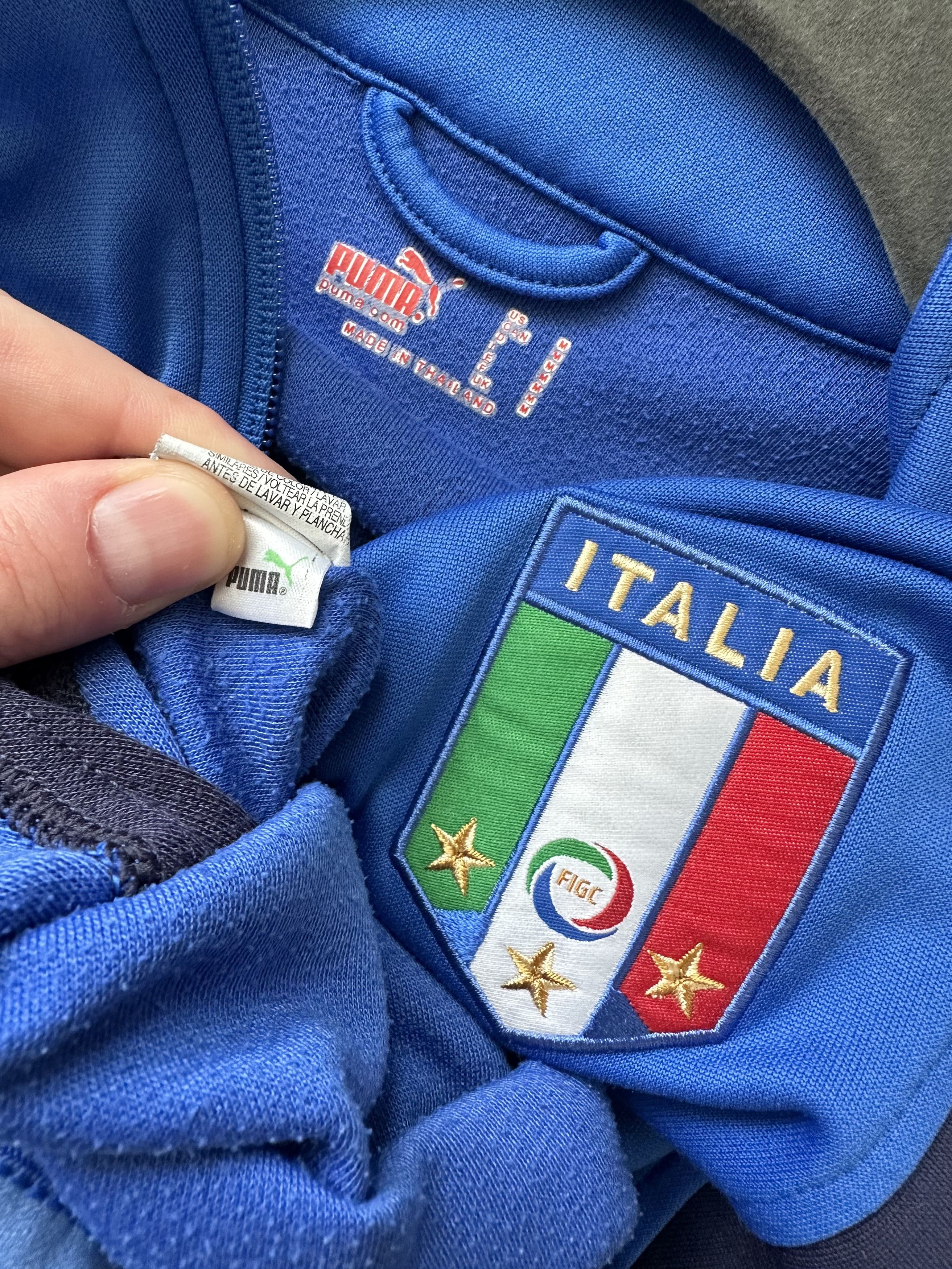 Puma Rare Italy 2006 World Cup Champions Puma Tracksuit Jacket Size US M / EU 48-50 / 2 - 3 Thumbnail