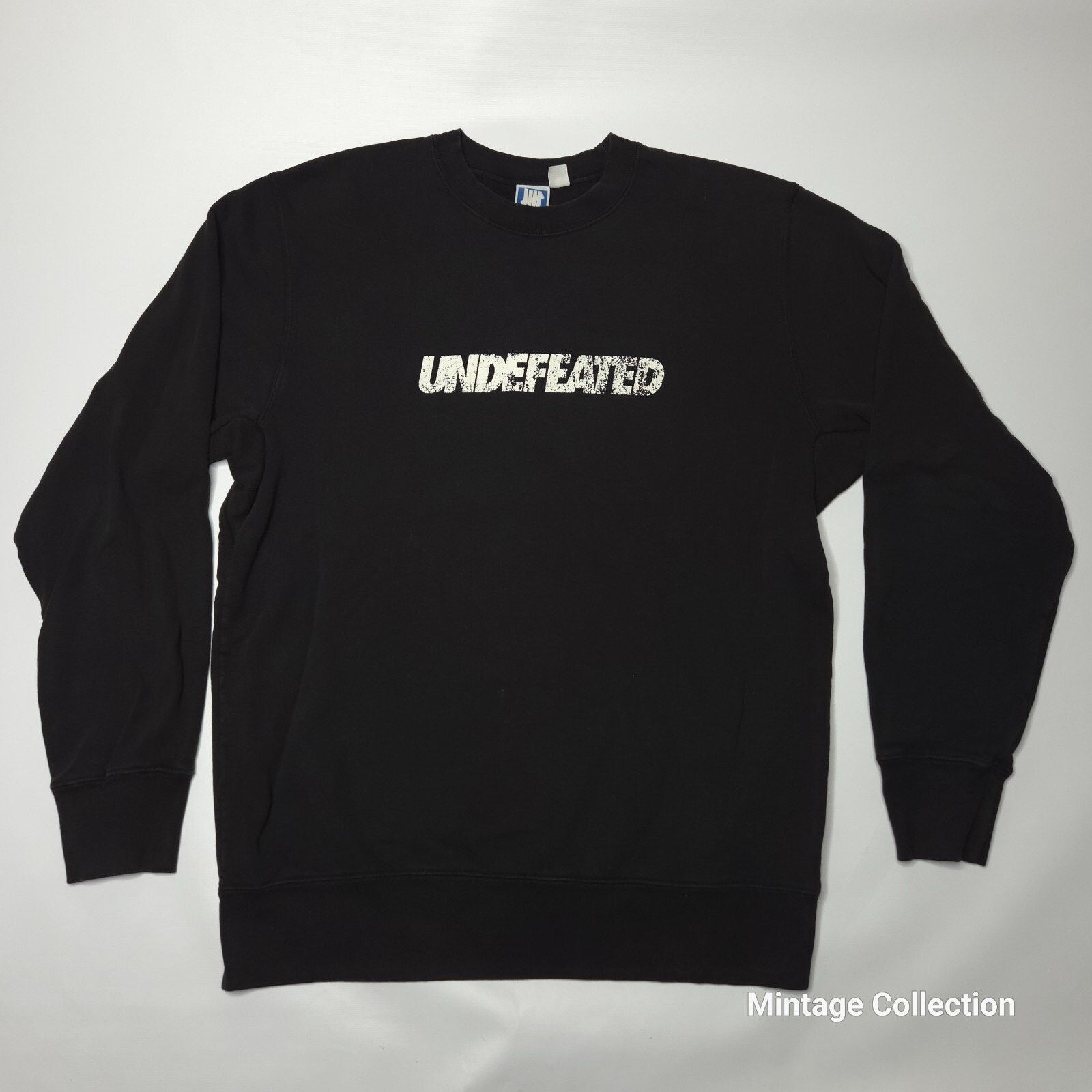 Undefeated VINTAGE UNDEFEATED BLACK HEAVY WEIGHT PULLOVER SWEATSHIRT M Size US M / EU 48-50 / 2 - 1 Thumbnail