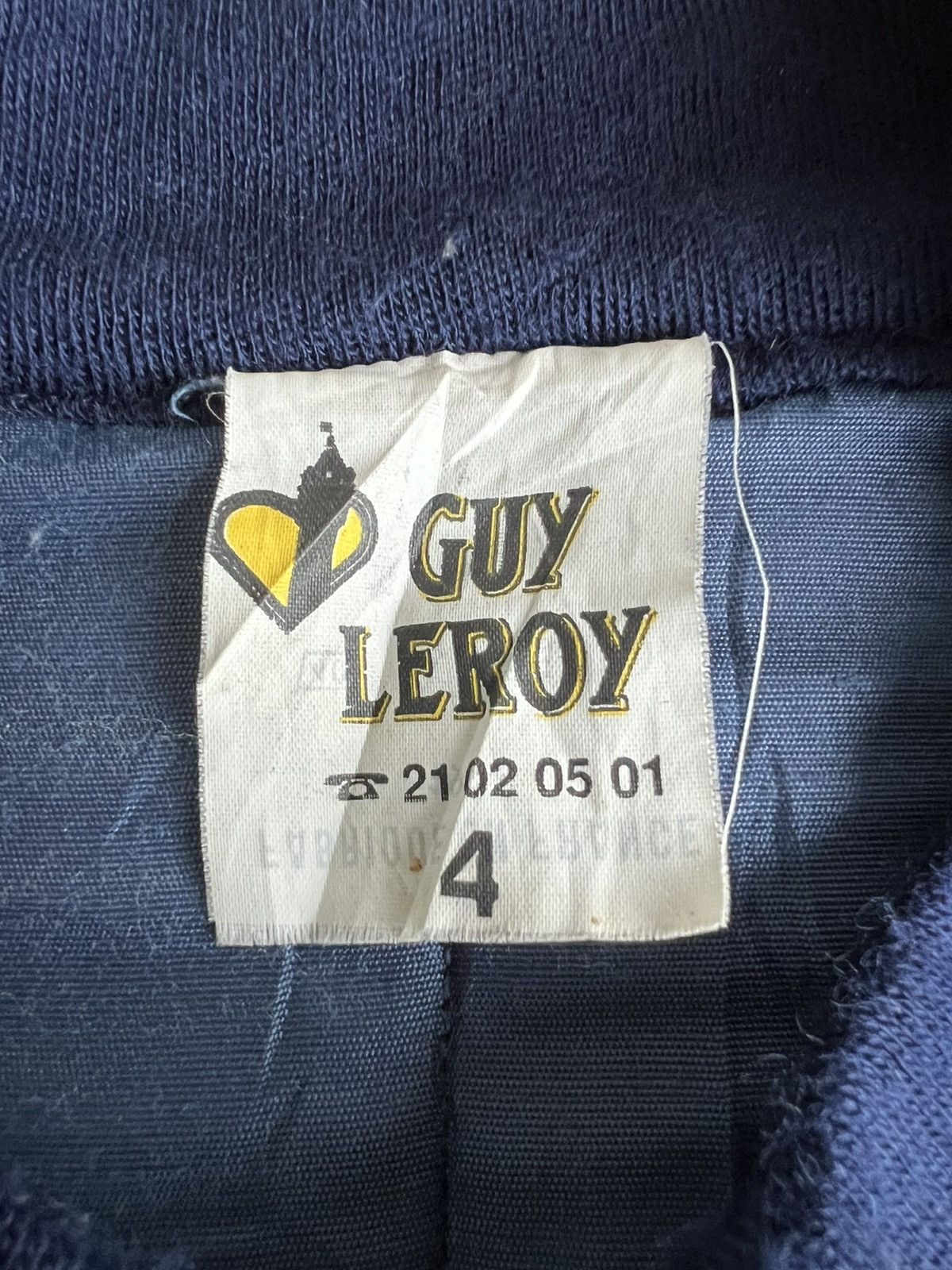 Vintage 1995 Guy Leroy 🇫🇷 Quilted Gilet Knit Sleeve Worker Jacket Size US L / EU 52-54 / 3 - 8 Thumbnail