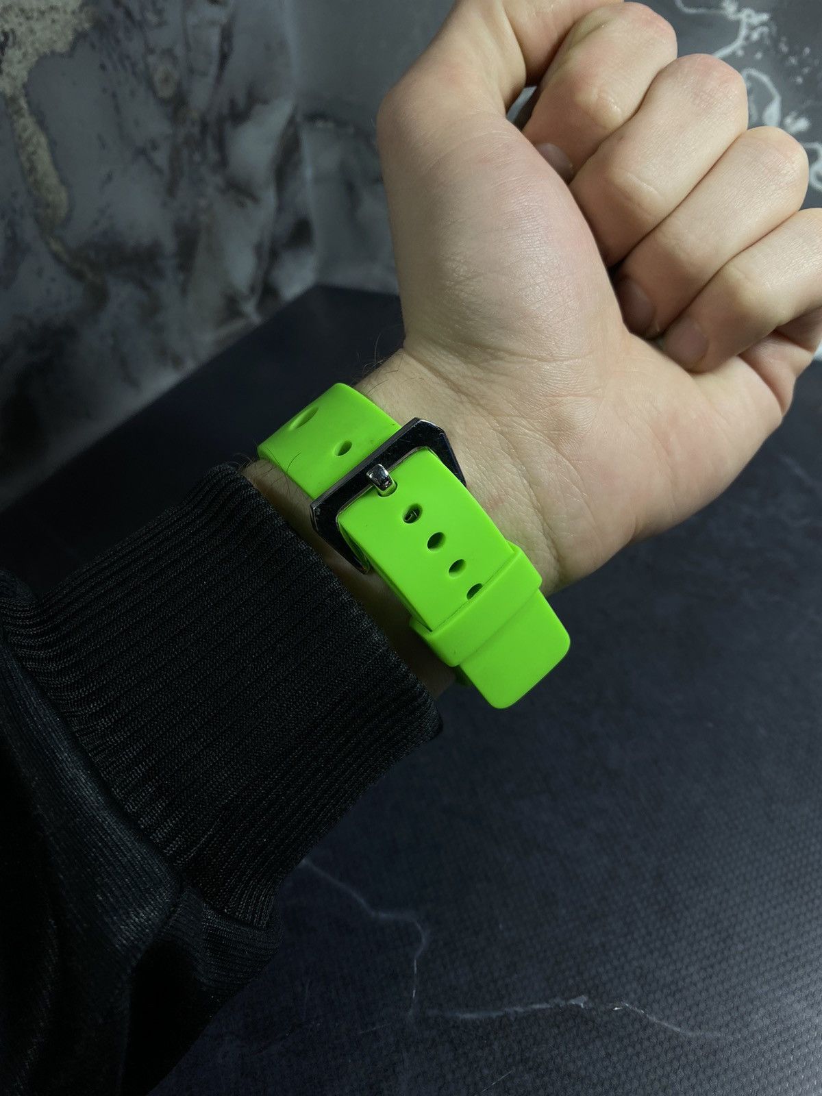 Vintage Alberto Kavalli Dual Dial Neon Green Japanese brand Size ONE SIZE - 7 Thumbnail