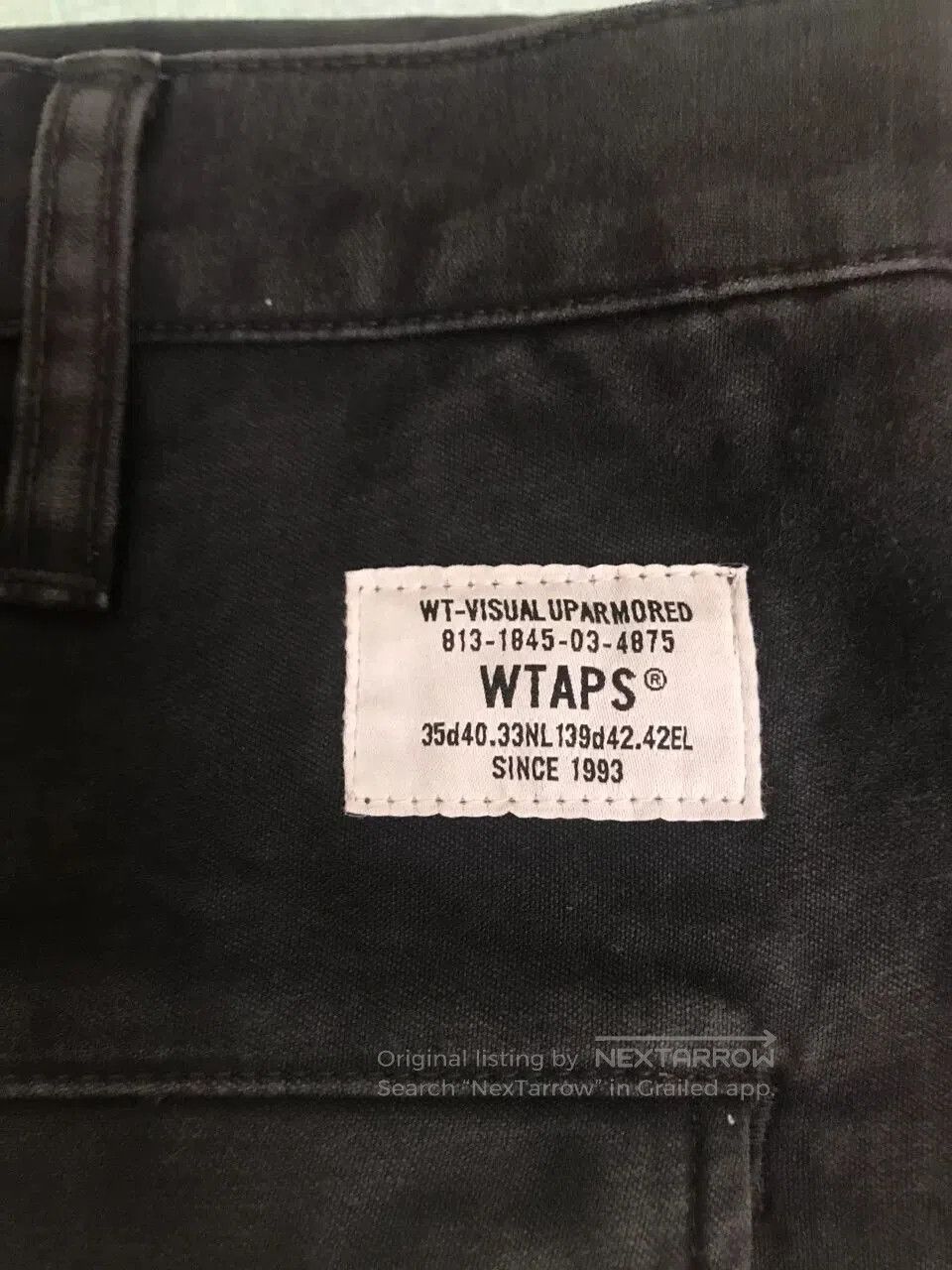 Wtaps WTAPS 18SS Cargo Pants Black. Size US 28 / EU 44 - 6 Thumbnail