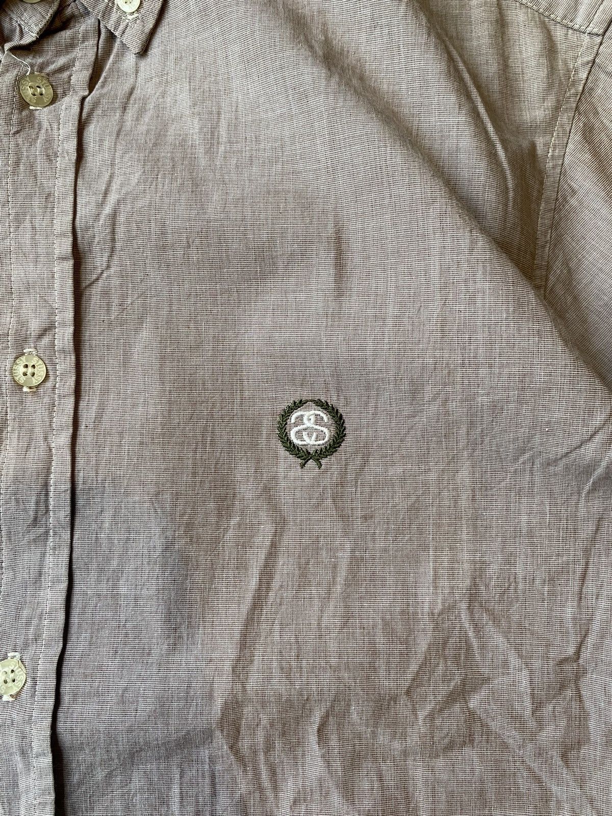 Stussy 90s OLD STUSSY/SS ring/BD S/S Shirt/Made in USA Size US S / EU 44-46 / 1 - 2 Thumbnail