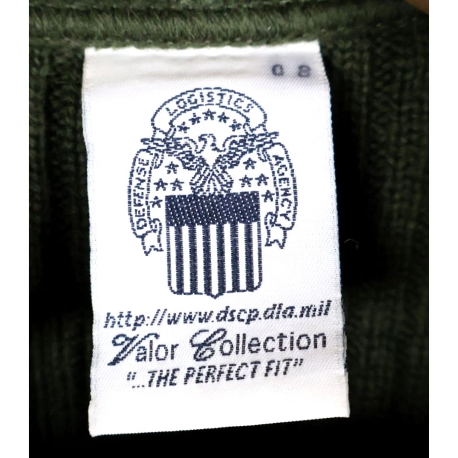 Commando US Army Sweatwear Wool Pullover Sweater Long Sleeve Crew Neck Slim Epaulets Green Large 42 Men's Size US L / EU 52-54 / 3 - 3 Thumbnail