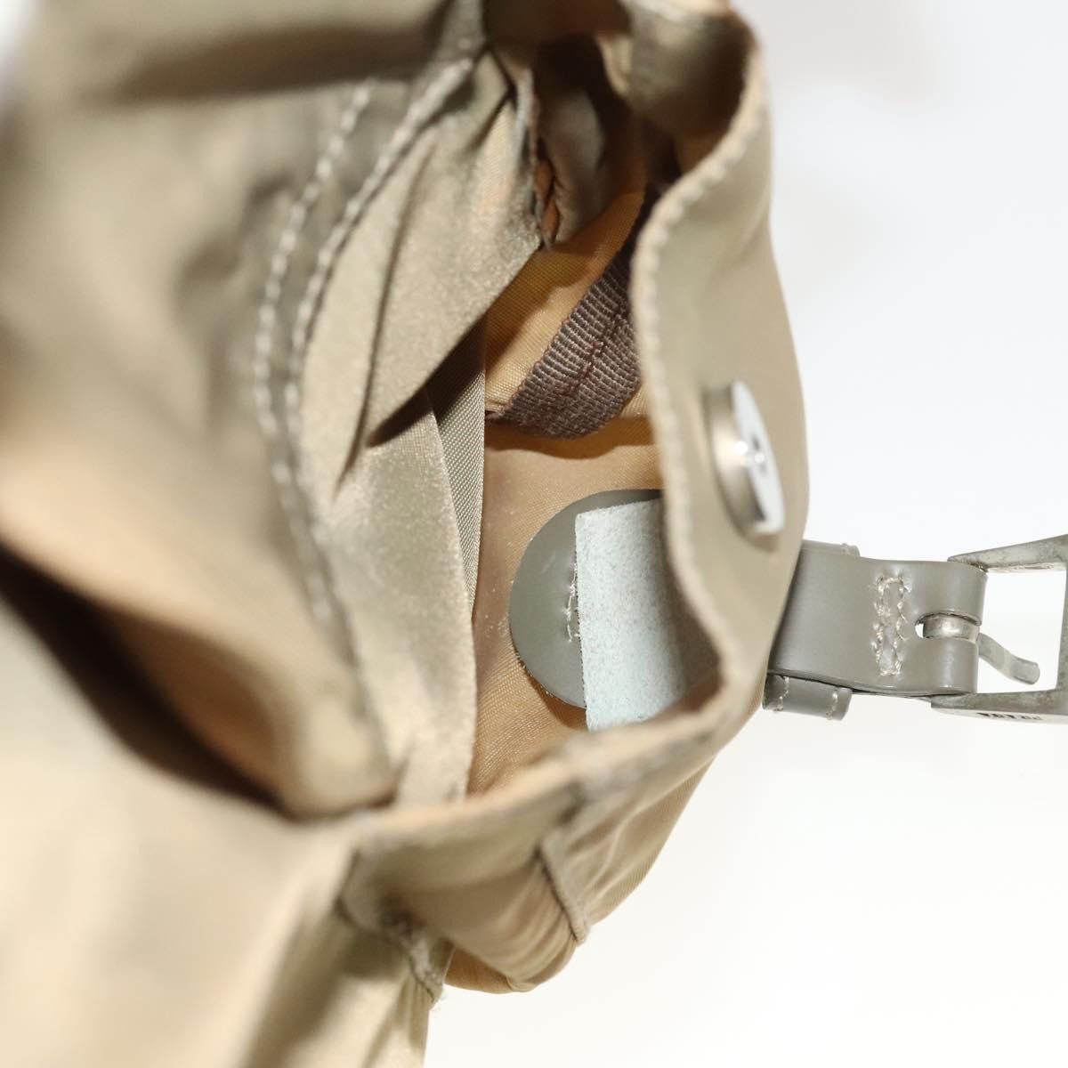 Prada PRADA Backpack Nylon Beige Silver Size ONE SIZE - 10 Thumbnail