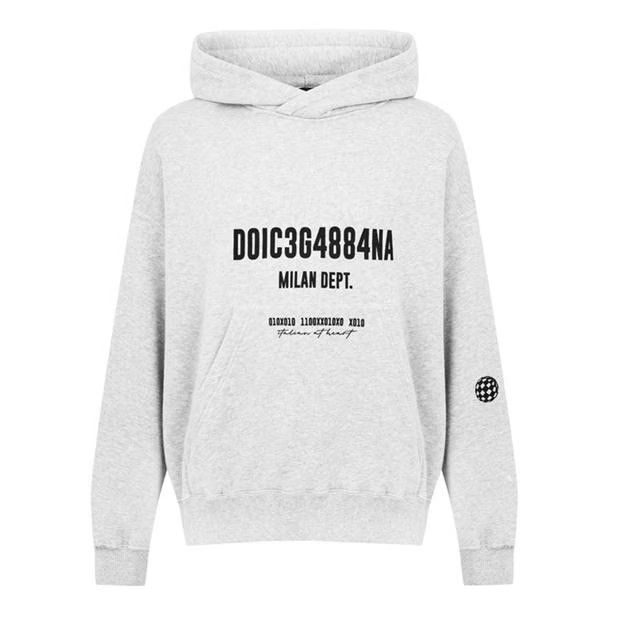 image of Dolce Gabbana O1G2R1Mq0324 Hoodies In Grey, Men's (Size Small)