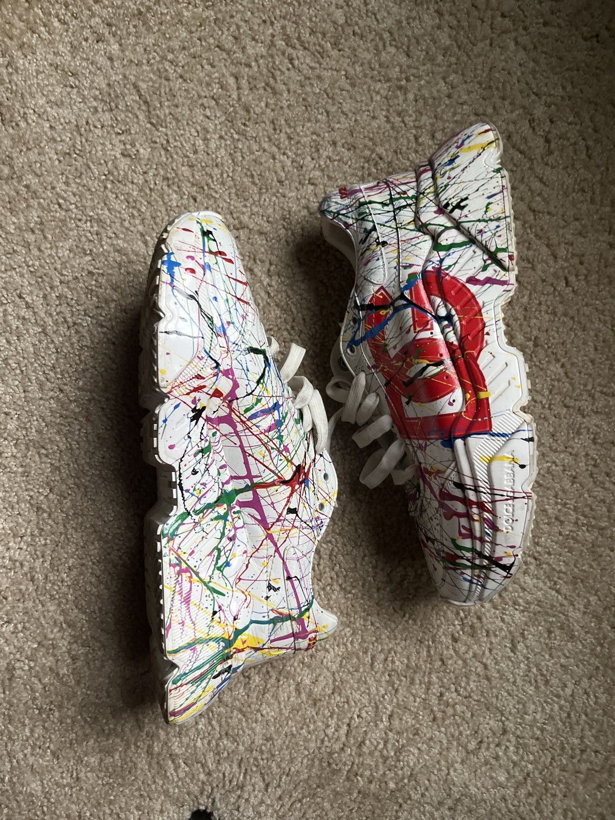 Dolce & Gabbana Paint spatter Size US 12 / EU 45 - 8 Thumbnail