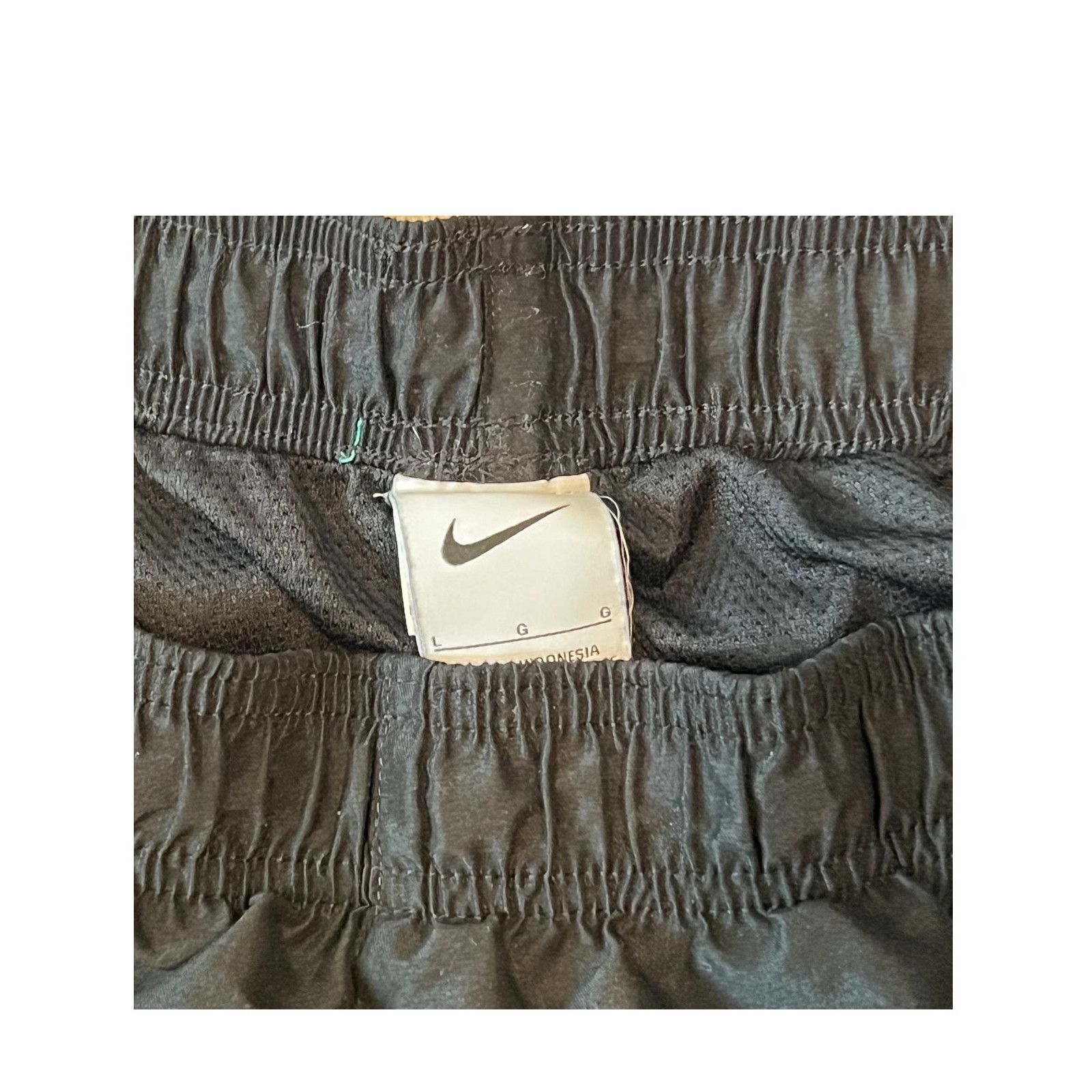 Nike Nike Black Checked Training Shorts Mens L Size US 38 / EU 54 - 3 Thumbnail