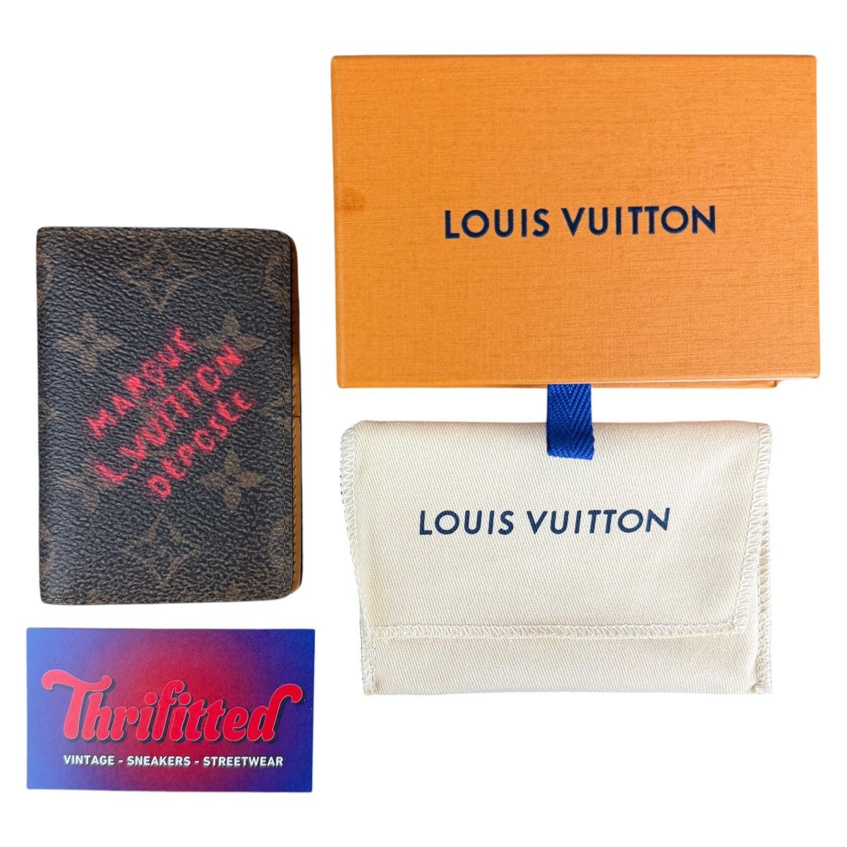 Louis Vuitton Louis Vuitton Pocket Organizer Monogram Dust Brown M11631 Size ONE SIZE - 1 Thumbnail