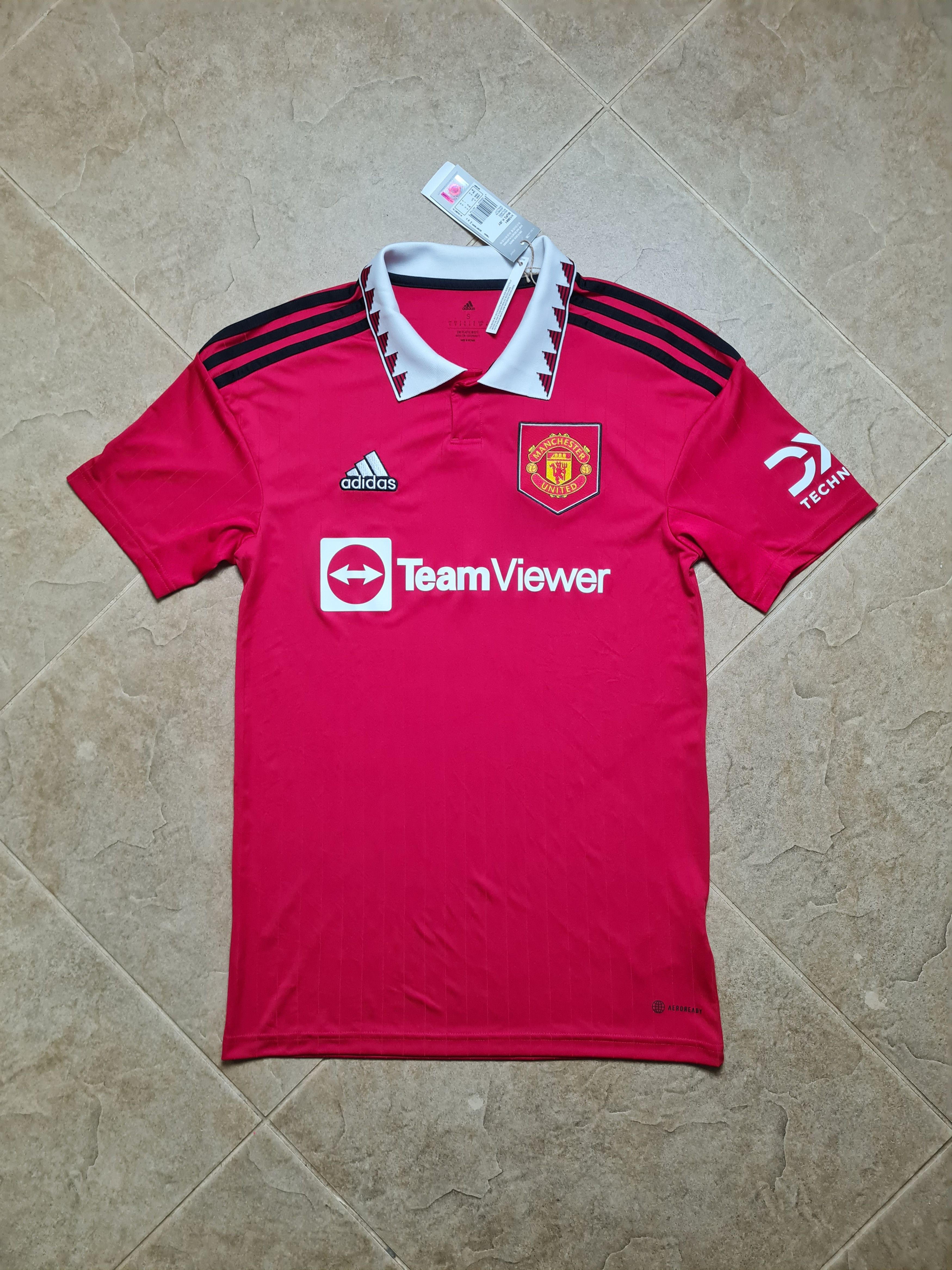 Adidas SHIRT ADIDAS MANCHESTER UNITED 2022/2023 SOCCER JERSEY Size US S / EU 44-46 / 1 - 1 Thumbnail