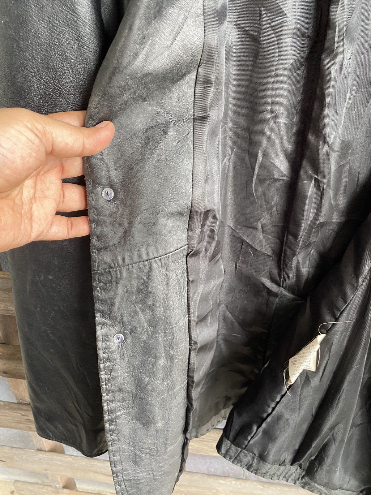 Genuine Leather Roberto Massini Genuine Horse Leather Black Jacket Size US M / EU 48-50 / 2 - 12 Thumbnail