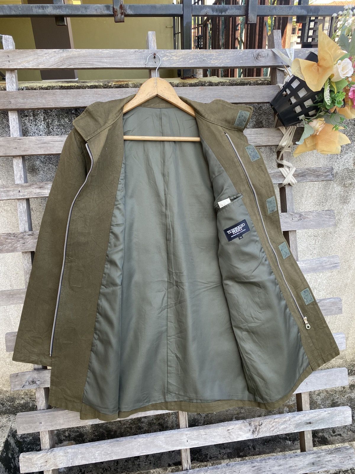 Tornado Mart Vintage Tornado Mart Japanese Designer Olive Jacket Size US M / EU 48-50 / 2 - 12 Thumbnail
