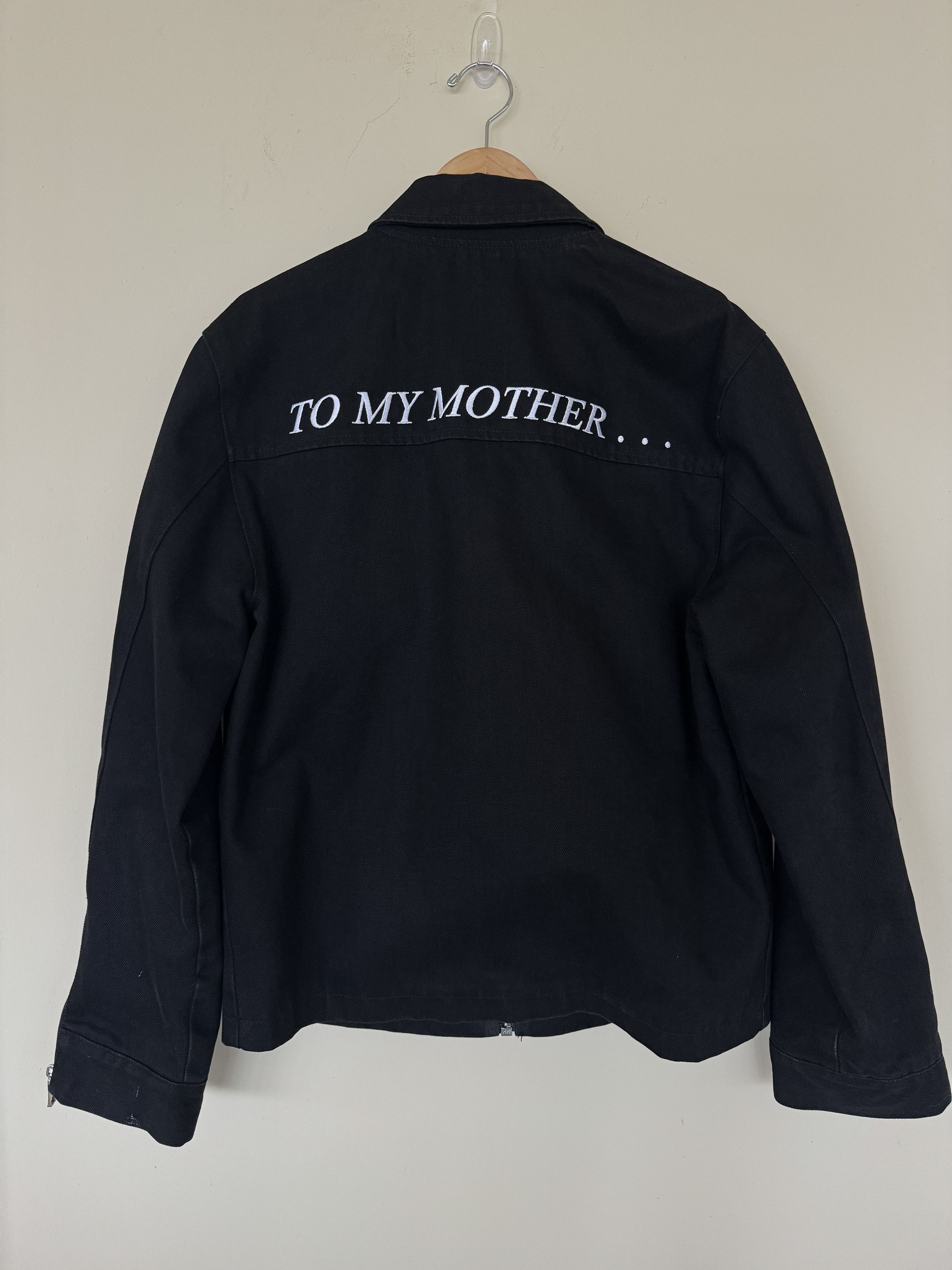 image of Enfants Riches Deprimes To My Mother... Erd Work Jacket 2017 1/5 in Black, Men's (Size Large)