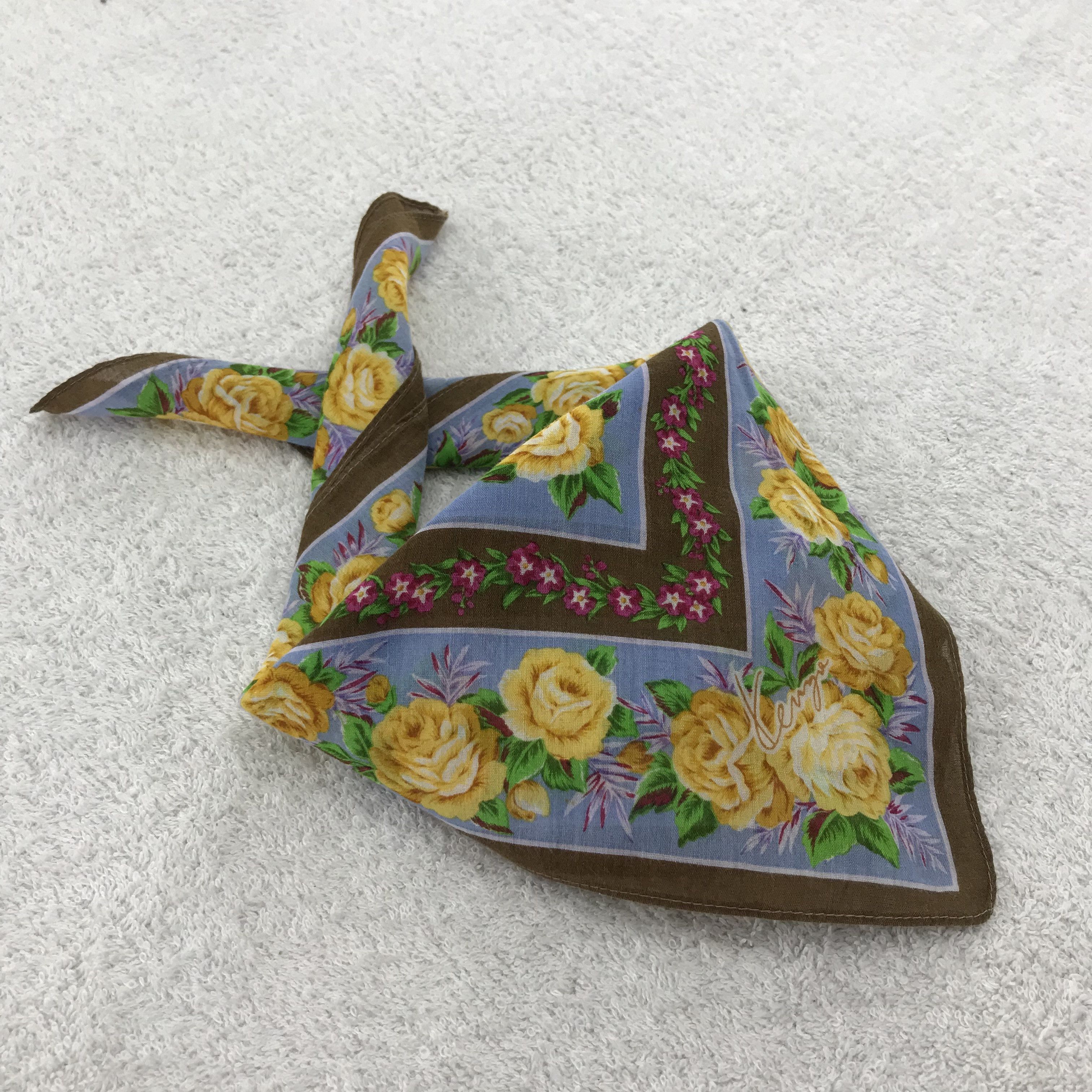 Kenzo × Vintage Kenzo Handkerchief / Neckerchief / Bandana Size ONE SIZE - 2 Thumbnail