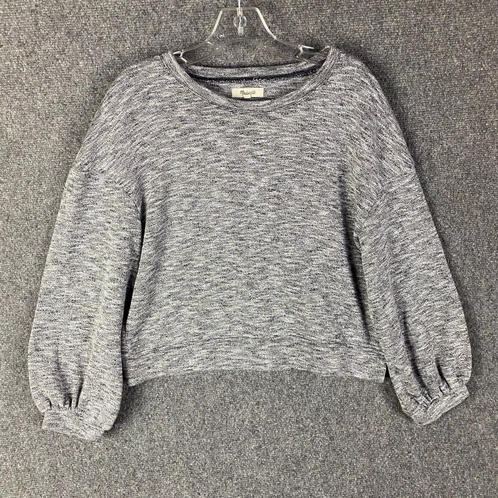 Madewell Madewell Sweatshirt Women's Large Gray Pullover Casual L Size L / US 10 / IT 46 - 1 Thumbnail