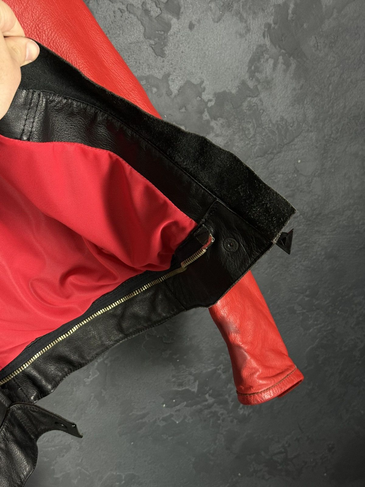 Dainese Vtg Dainese Women One Piece Leather Motorcycle Racing Suit Size XL / US 12-14 / IT 48-50 - 14 Thumbnail