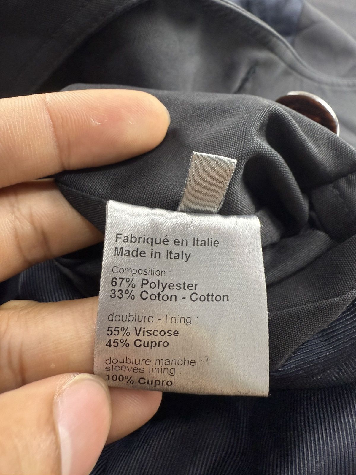 Dior Dior x Hedi Slimane S/S’07 Military Trech Coat Size US M / EU 48-50 / 2 - 11 Thumbnail