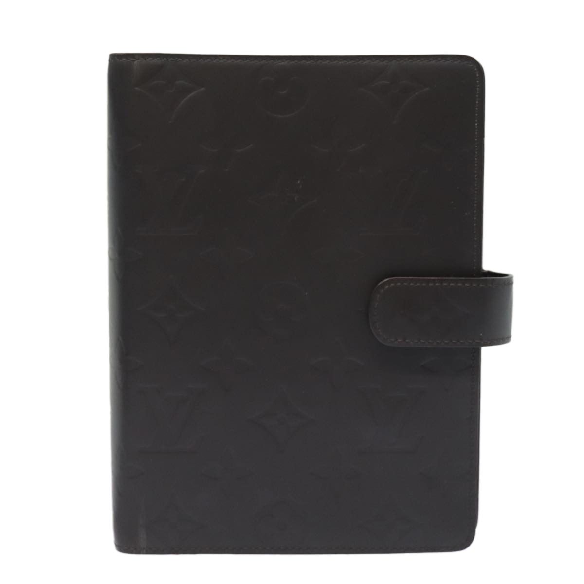 Louis Vuitton Agenda Mm Brown Leather Wallet (Pre-Owned) Size ONE SIZE - 1 Thumbnail