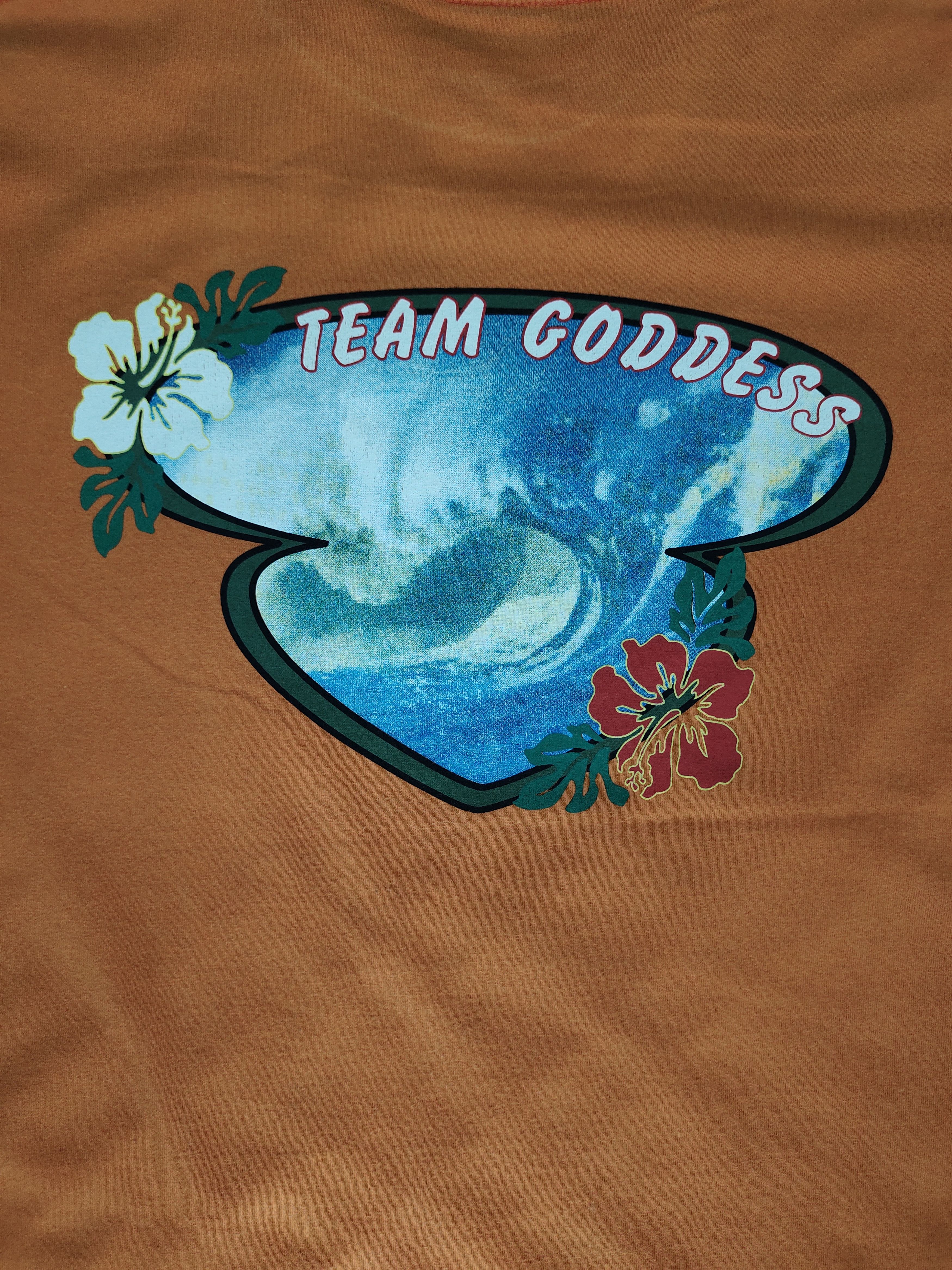 Japanese Brand Vintage Team Goddess Surfing T-Shirt Size US M / EU 48-50 / 2 - 3 Thumbnail