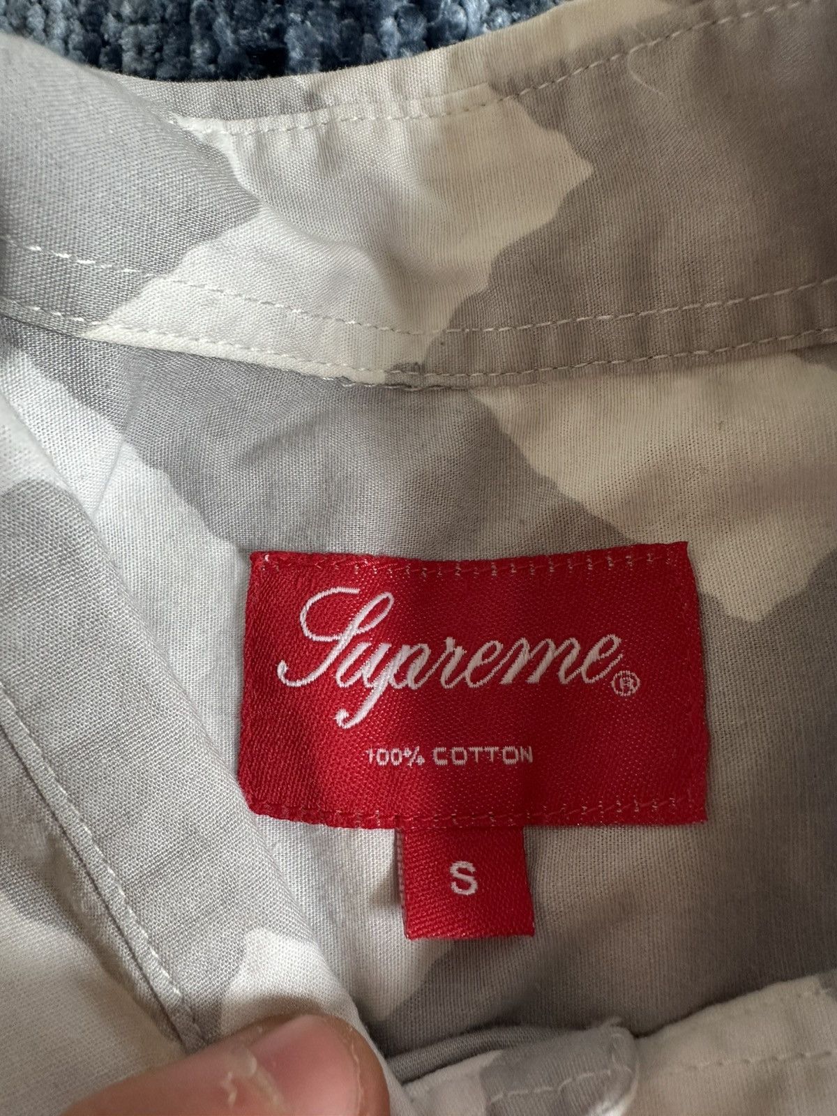 Supreme Supreme Stripe Short Sleeve Button Up (SS14) Size US S / EU 44-46 / 1 - 3 Thumbnail