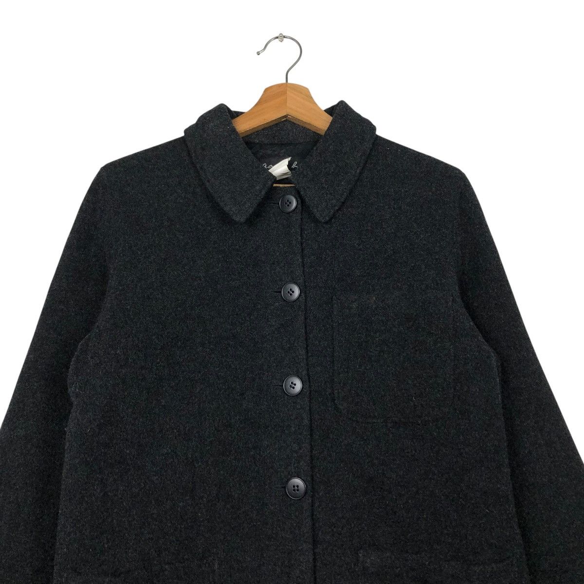 agnes b. 🔥VINTAGE WOOL BUTTON JACKET WORKER AGNES B. Size US S / EU 44-46 / 1 - 4 Thumbnail