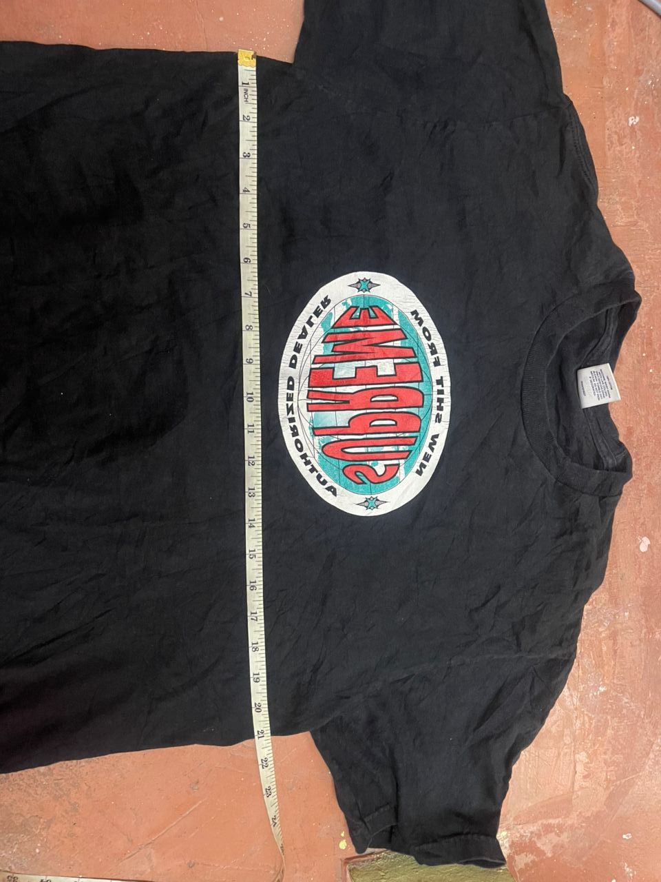 Supreme Vintage Supreme Tee Rare Design Size US L / EU 52-54 / 3 - 7 Thumbnail