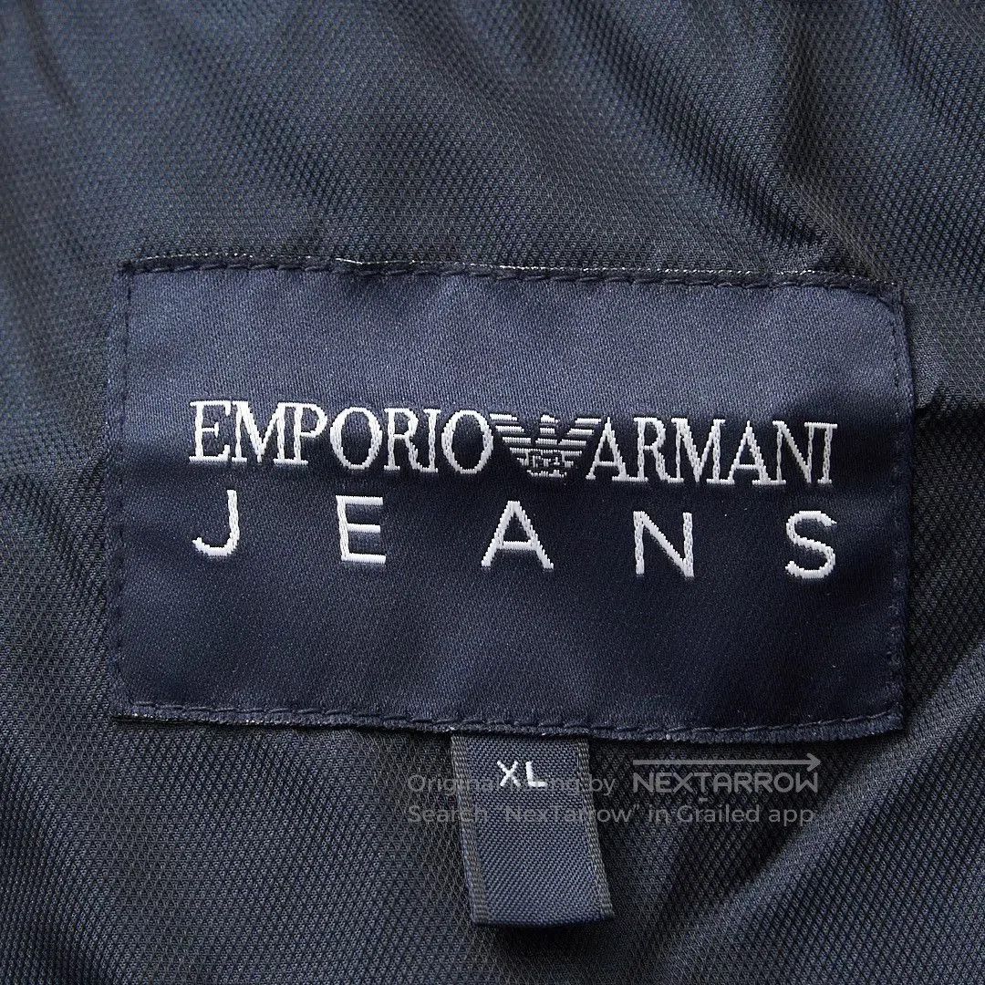 Emporio Armani Emporio Armani Men's Navy Safari Jacket. Size US XL / EU 56 / 4 - 6 Thumbnail
