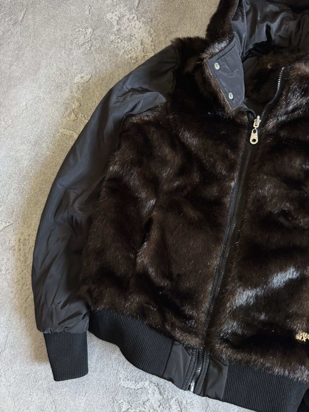 Miss Sixty Miss Sixty L/size faux fur reversible jacket hooded bomber Size L / US 10 / IT 46 - 3 Thumbnail