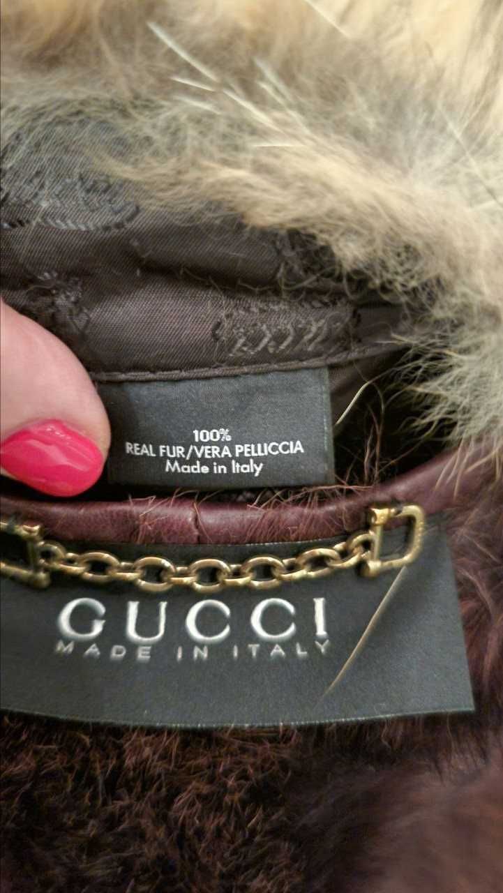 Gucci Gucci Tom Ford Leather Fur Jacket Size M / US 6-8 / IT 42-44 - 5 Thumbnail