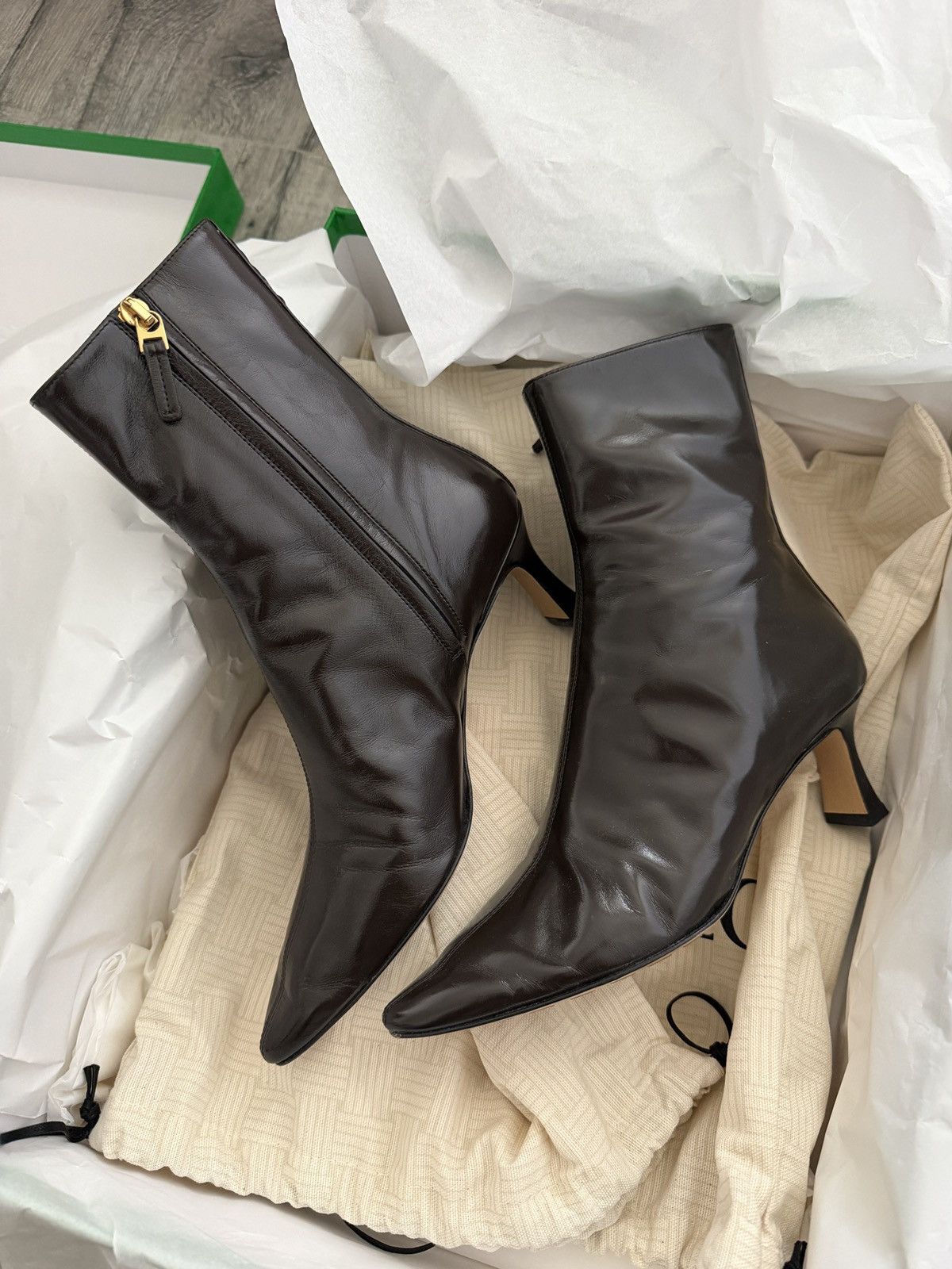 Bottega Veneta Bottega veneta sofia boots heel Size US 7 / IT 37 - 2 Thumbnail