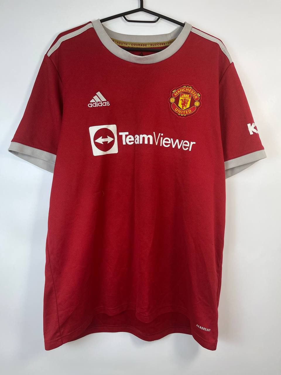 Adidas MANCHESTER UNITED 2021 2022 HOME JERSEY ADIDAS SIZE XL Size US XL / EU 56 / 4 - 1 Thumbnail