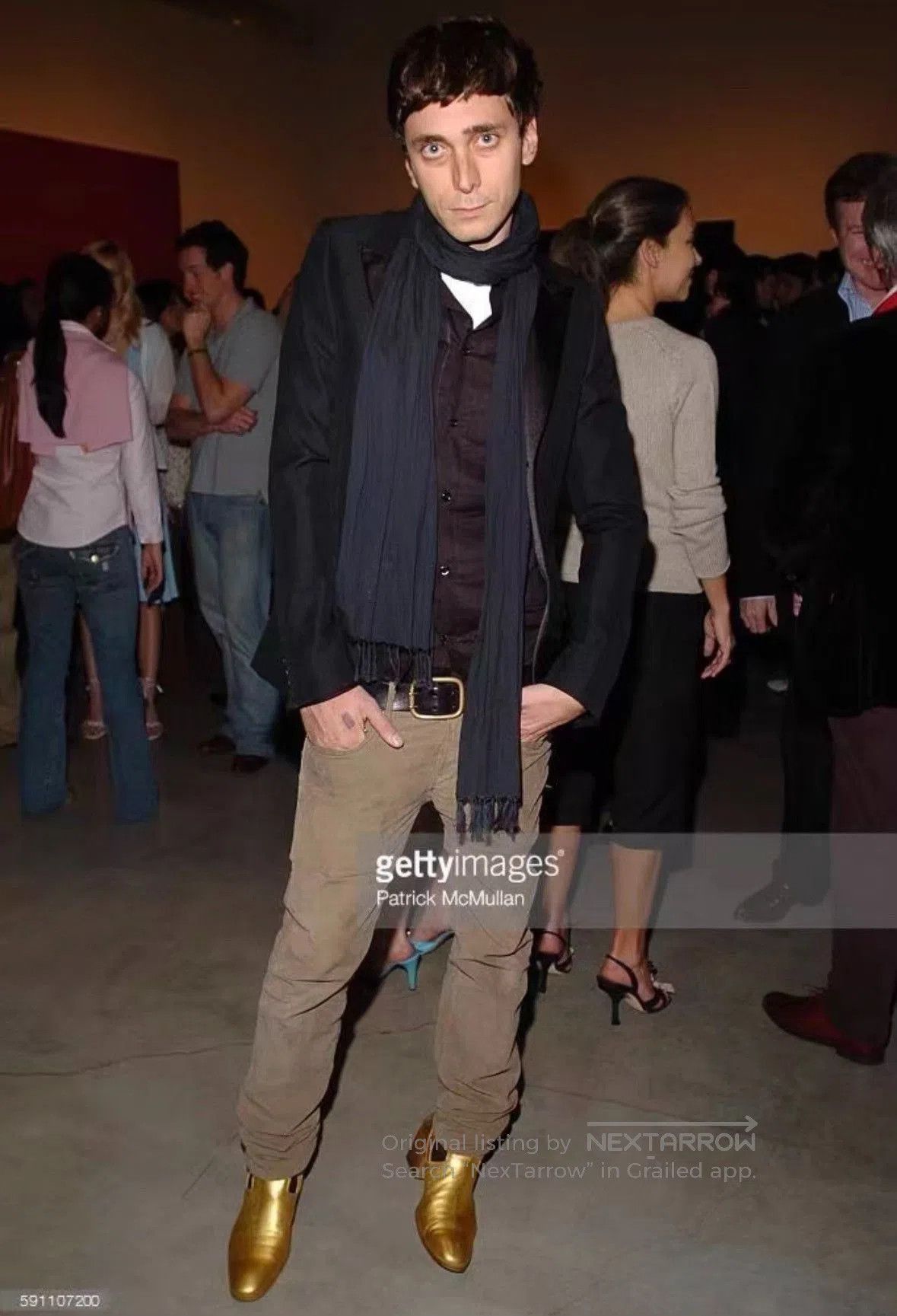 Hedi Slimane Dior Homme 04AW Beige Corduroy Pants. Size US 26 / EU 42 - 8 Thumbnail