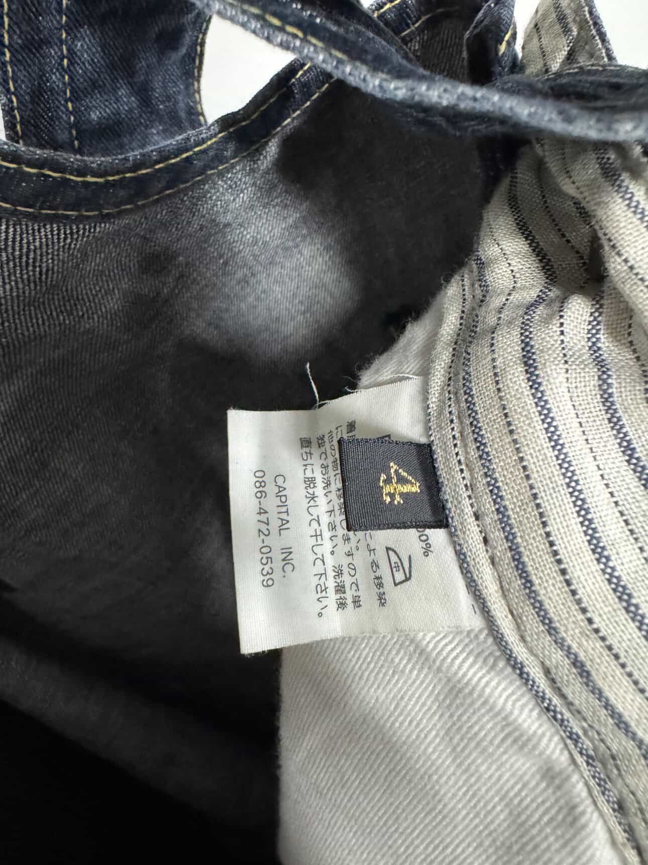 Kapital KAPITAL Japan Denim Overalls Size US 35 - 6 Thumbnail
