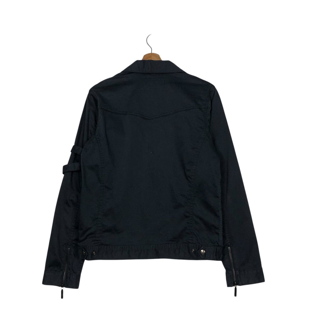 Japanese Brand 🔥VINTAGE BIKER JACKET ADVANTAGE CYCLE BONDAGE PUNK DESIGN Size US M / EU 48-50 / 2 - 10 Thumbnail