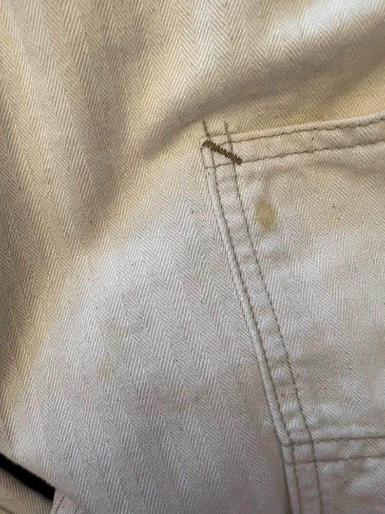 Freewheelers Freewheelers White underground work pants Size US 34 / EU 50 - 8 Thumbnail