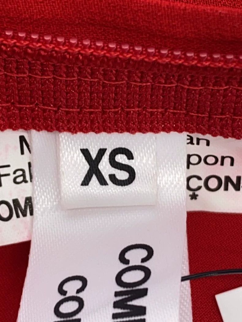 Comme des Garcons Comme Des Garcons Red Retro Design Dress Size XS / US 0-2 / IT 36-38 - 4 Thumbnail