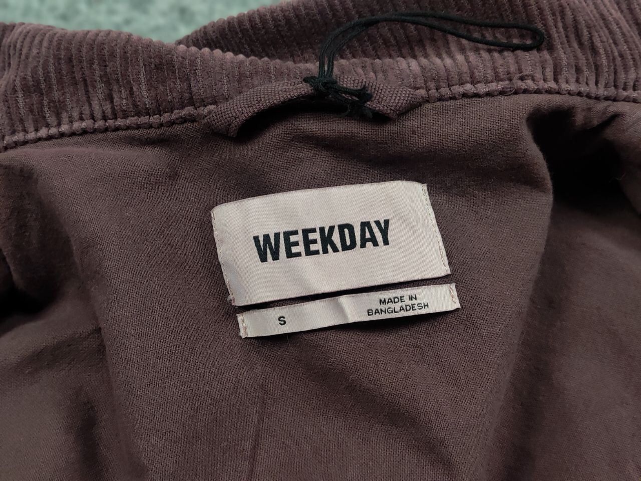 Weekday Weekday ayla twill Jacket Vintage Dark Fabric Faded Style Size US S / EU 44-46 / 1 - 20 Thumbnail
