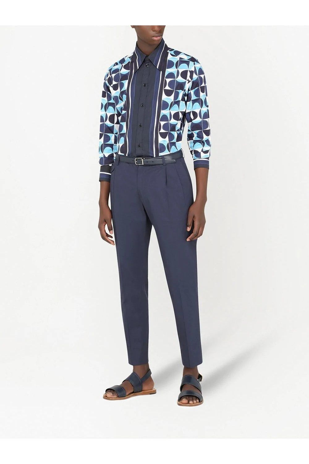 Dolce & Gabbana o1y0125 Patterned Shirt in Multicolor Size US S / EU 44-46 / 1 - 6 Thumbnail